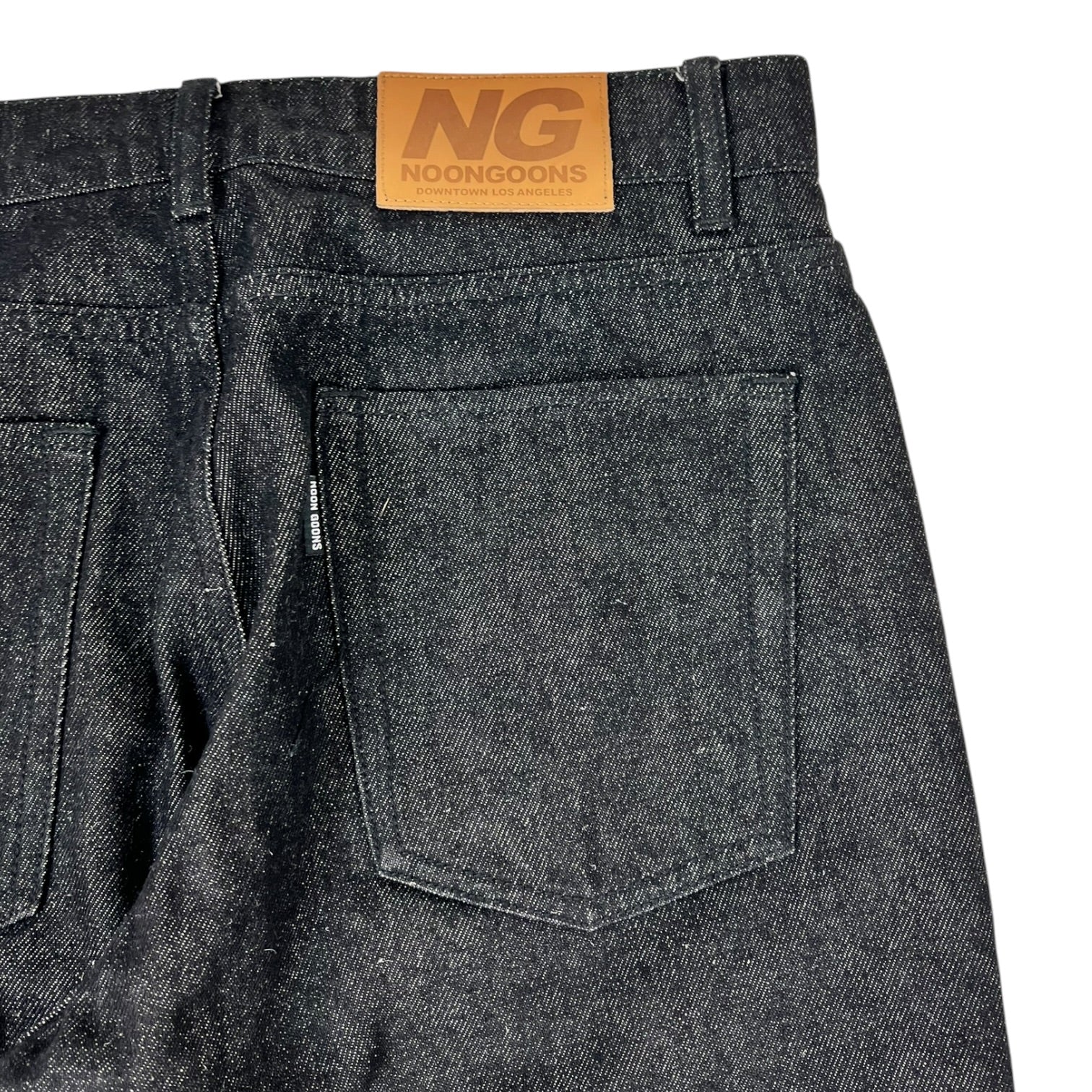 (W) Noon Goons Downtown LA Black Denim Jeans