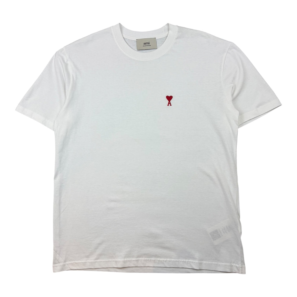 Ami Paris De Cœur Logo T-Shirt White