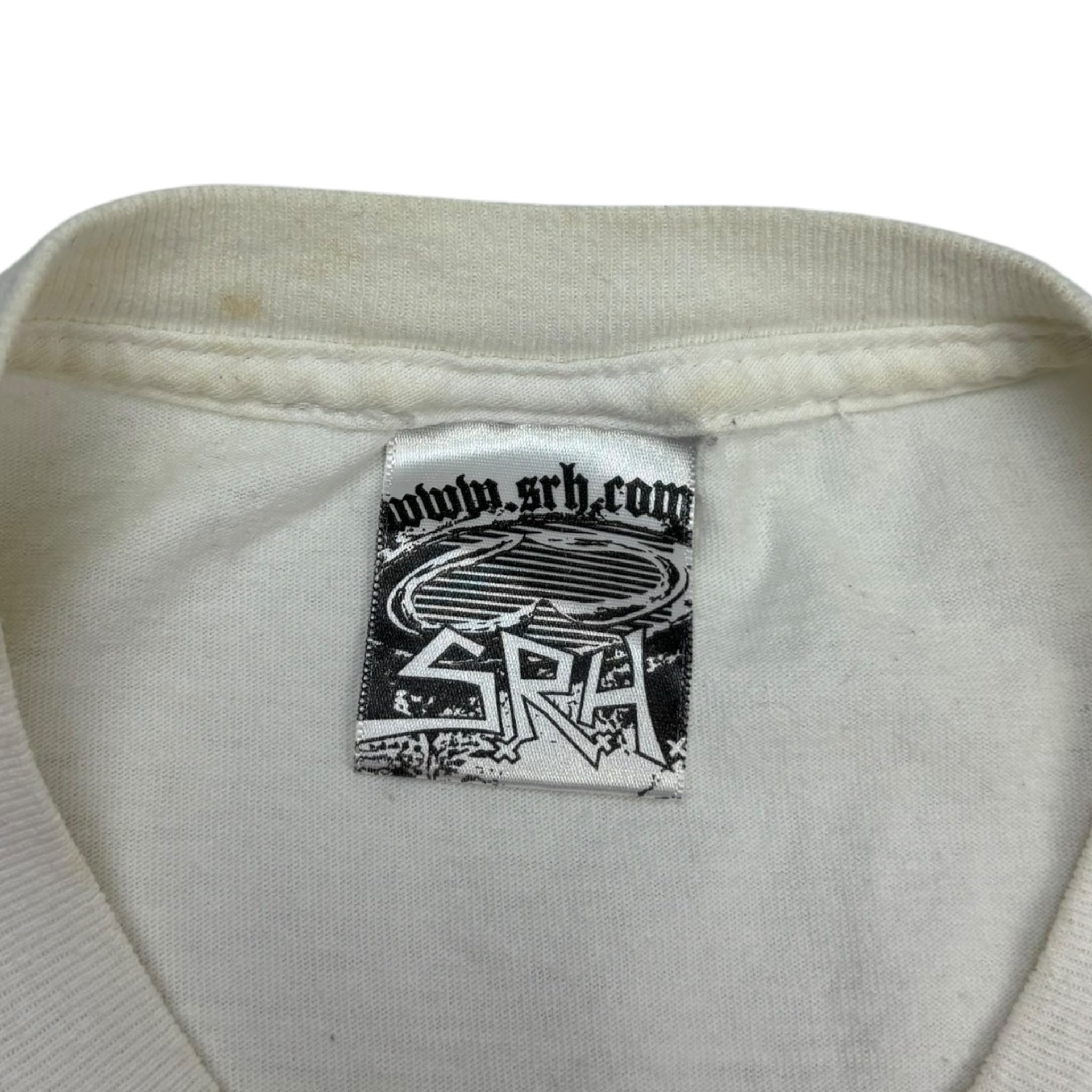 Vintage Y2K SRH Skull Graffiti T-Shirt