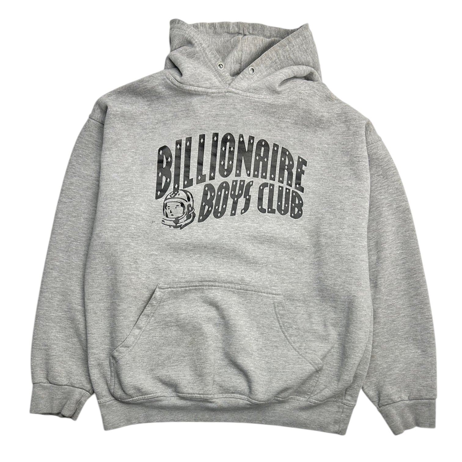 Billionaire Boys Club Classic Spellout Hoodie Grey