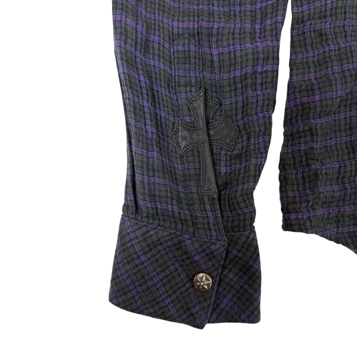 Chrome Hearts Purple / Black Flannel