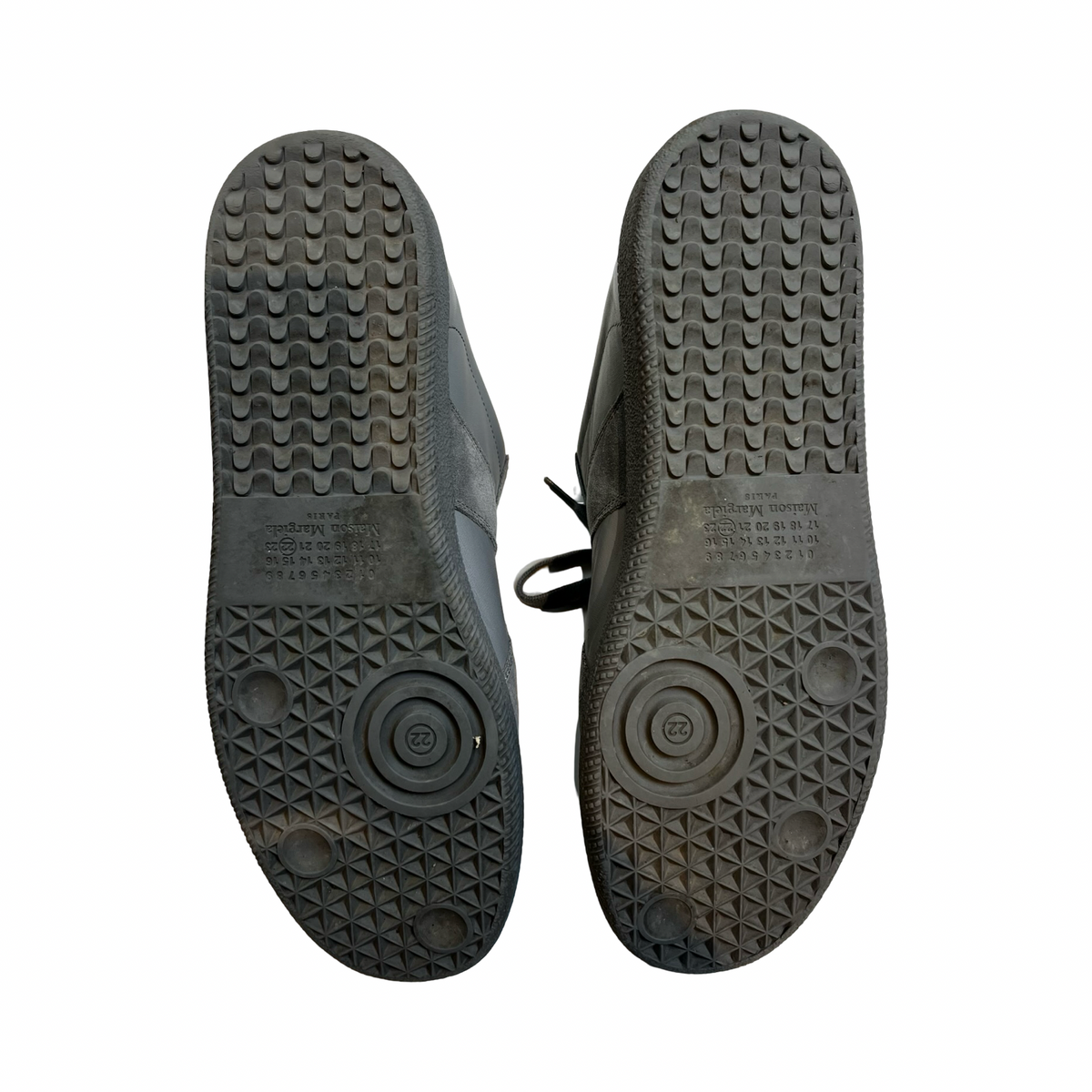 Maison Margiela Replica Low Top Sneakers Tonal Gray (Used)