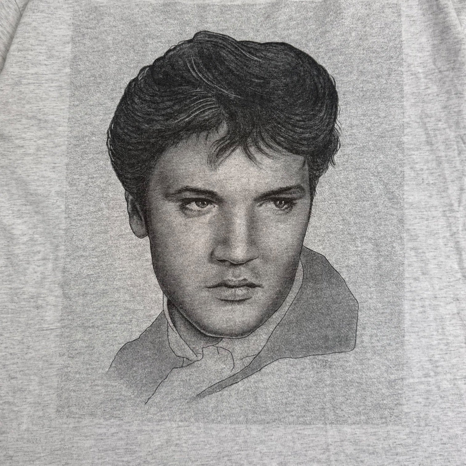 Vintage Elvis Presley Tee White