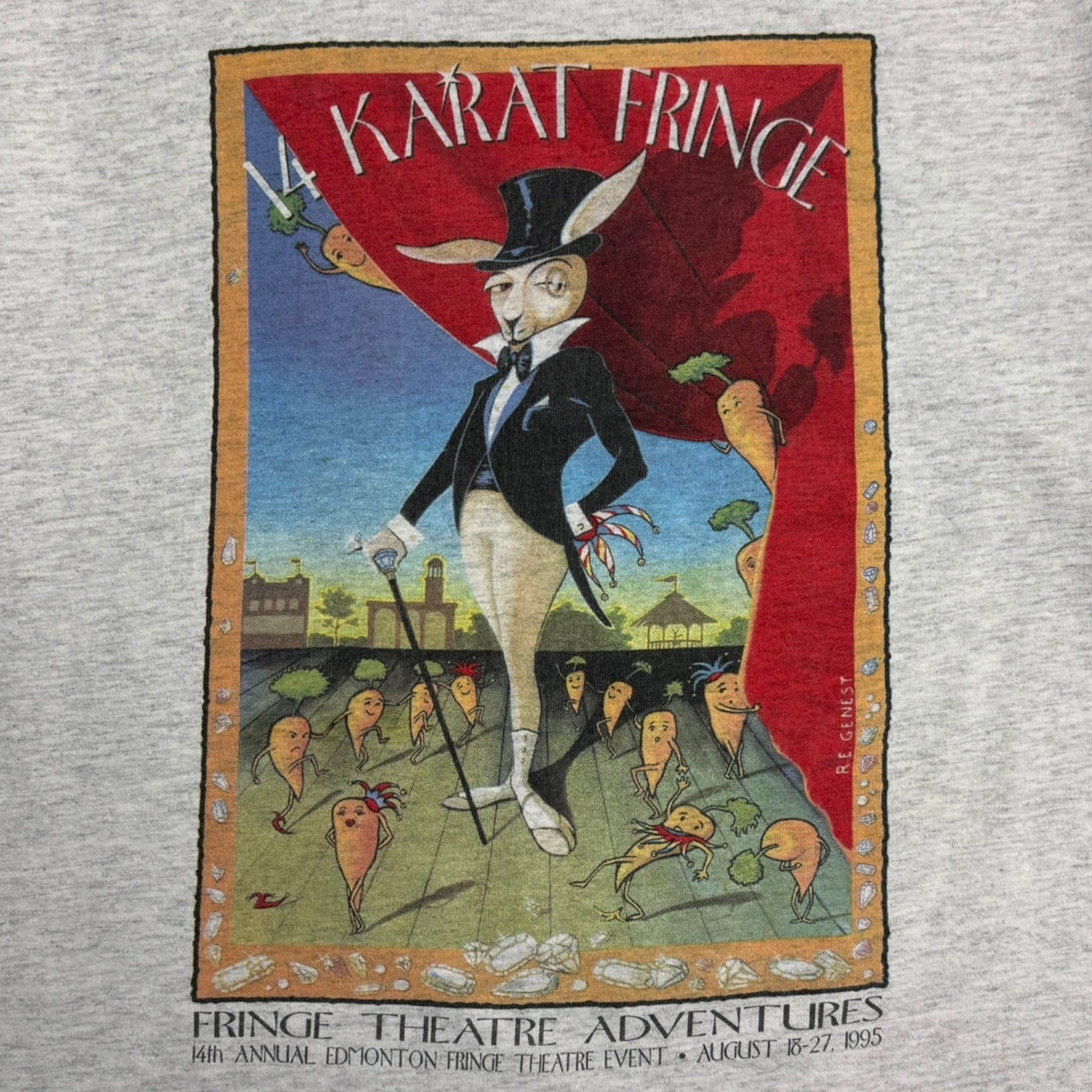 1995 Fringe Theatre “14 Karat Fringe” T-Shirt