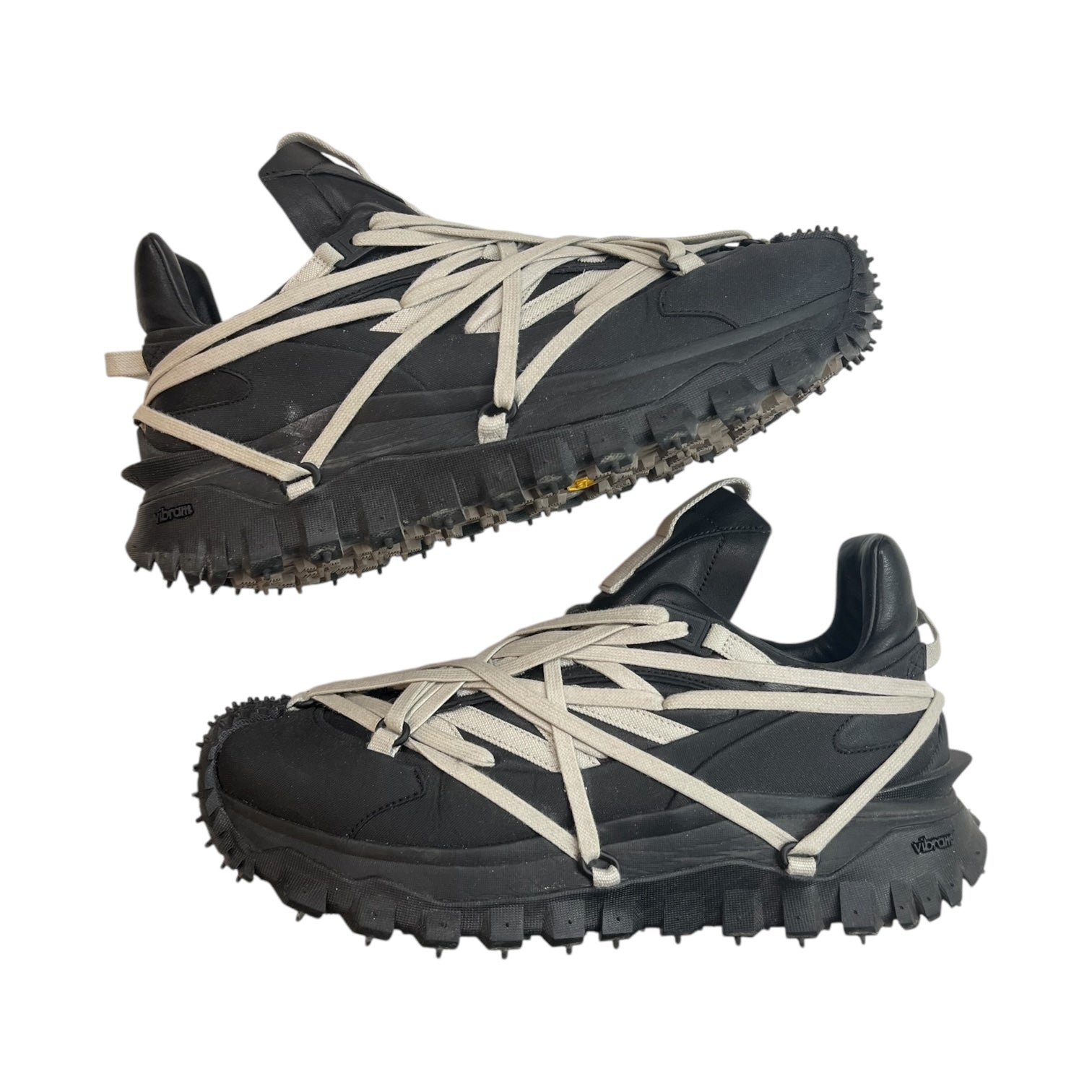 Rick Owens x Moncler Trail Grip Mega Lace Black (Used)