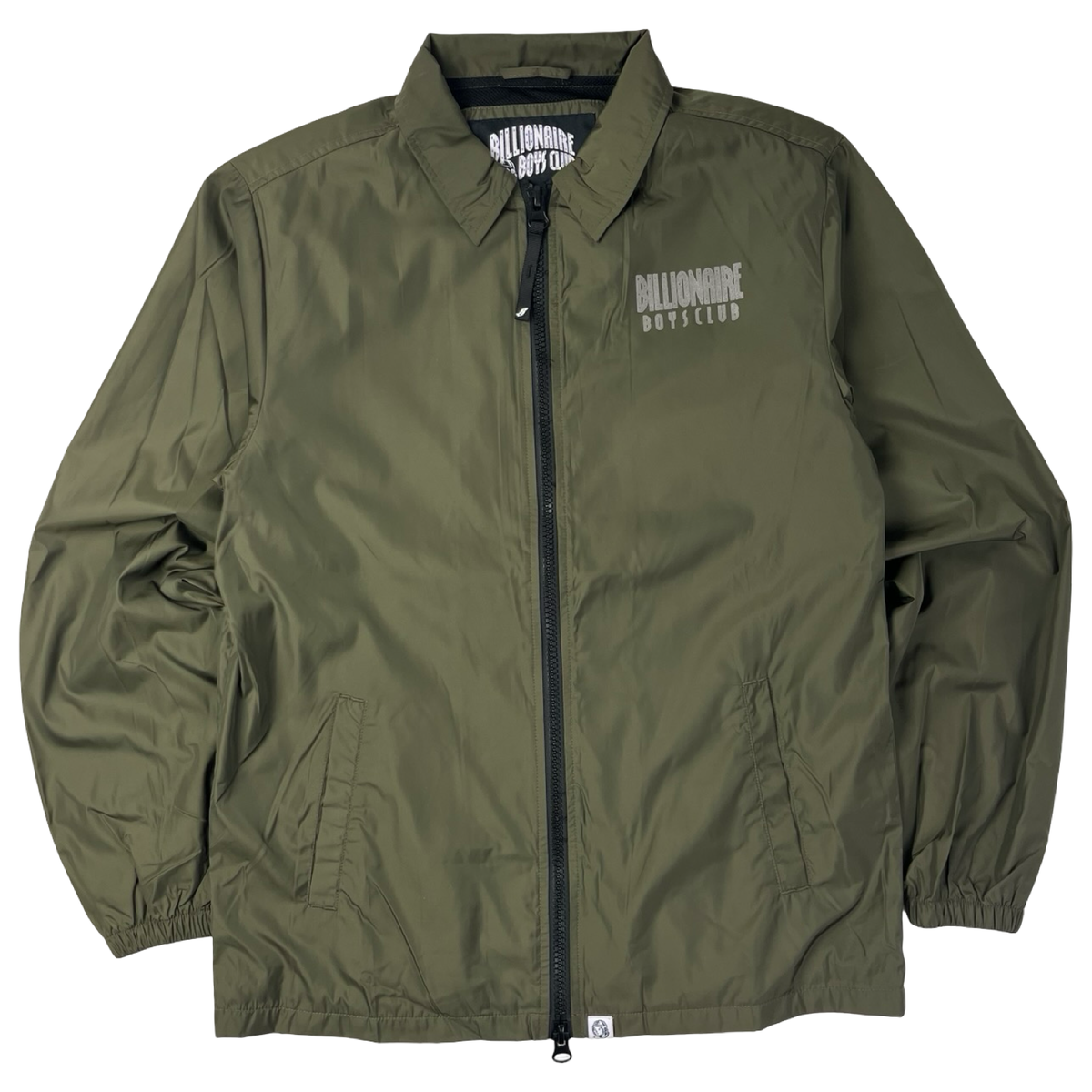 Billionaire Boys Club Zip Up Windbreaker Military Green