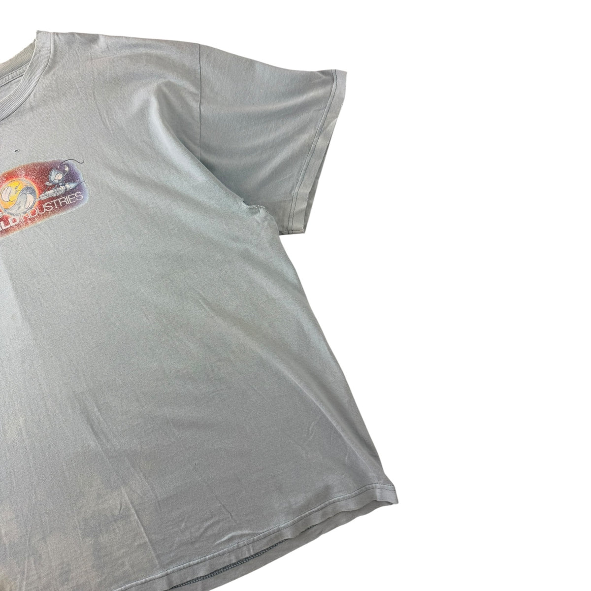 Vintage Y2K World Industries T-Shirt Baby Blue