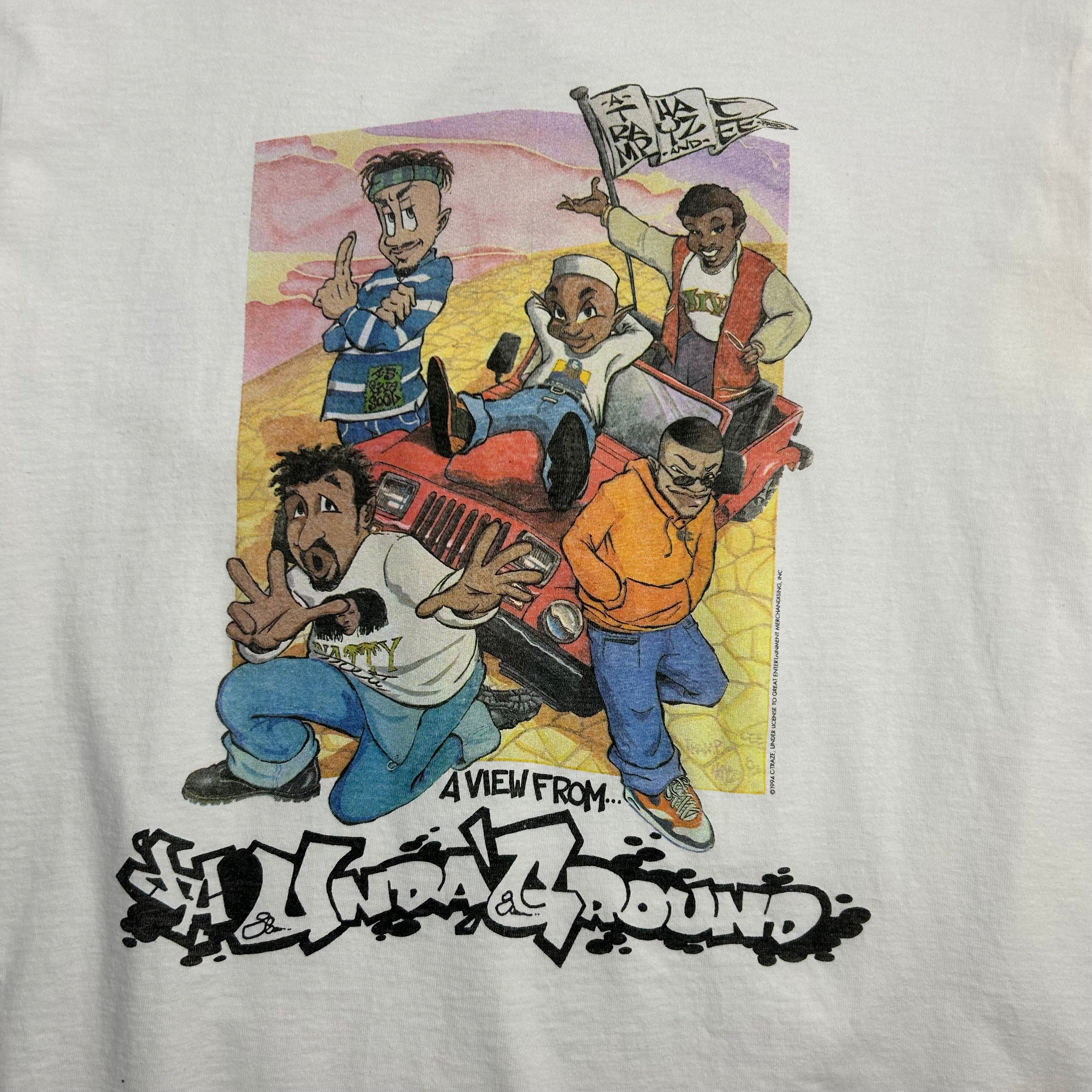 1994 Da Under Ground Figure Tee White