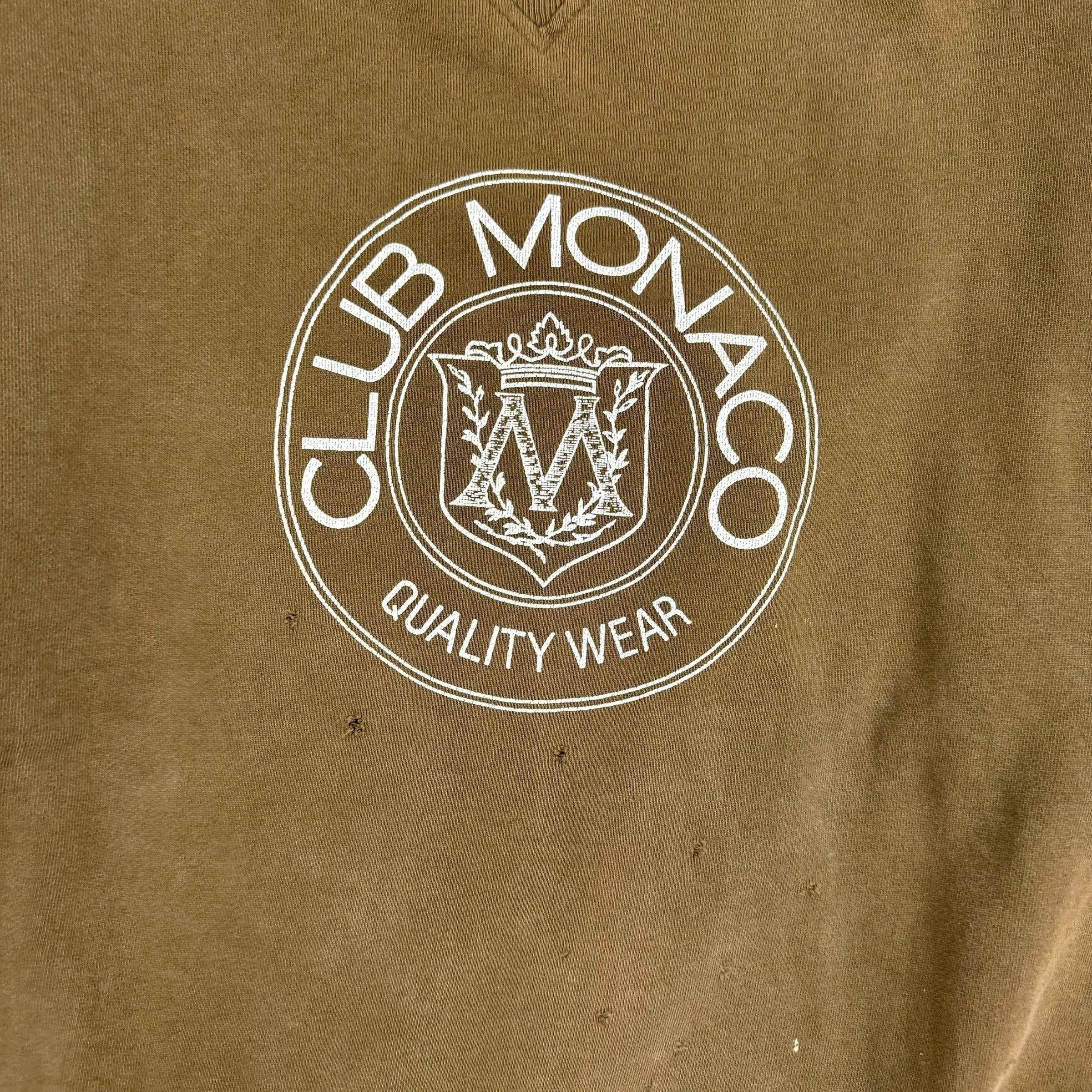 Vintage Club Monaco Crewneck Browm