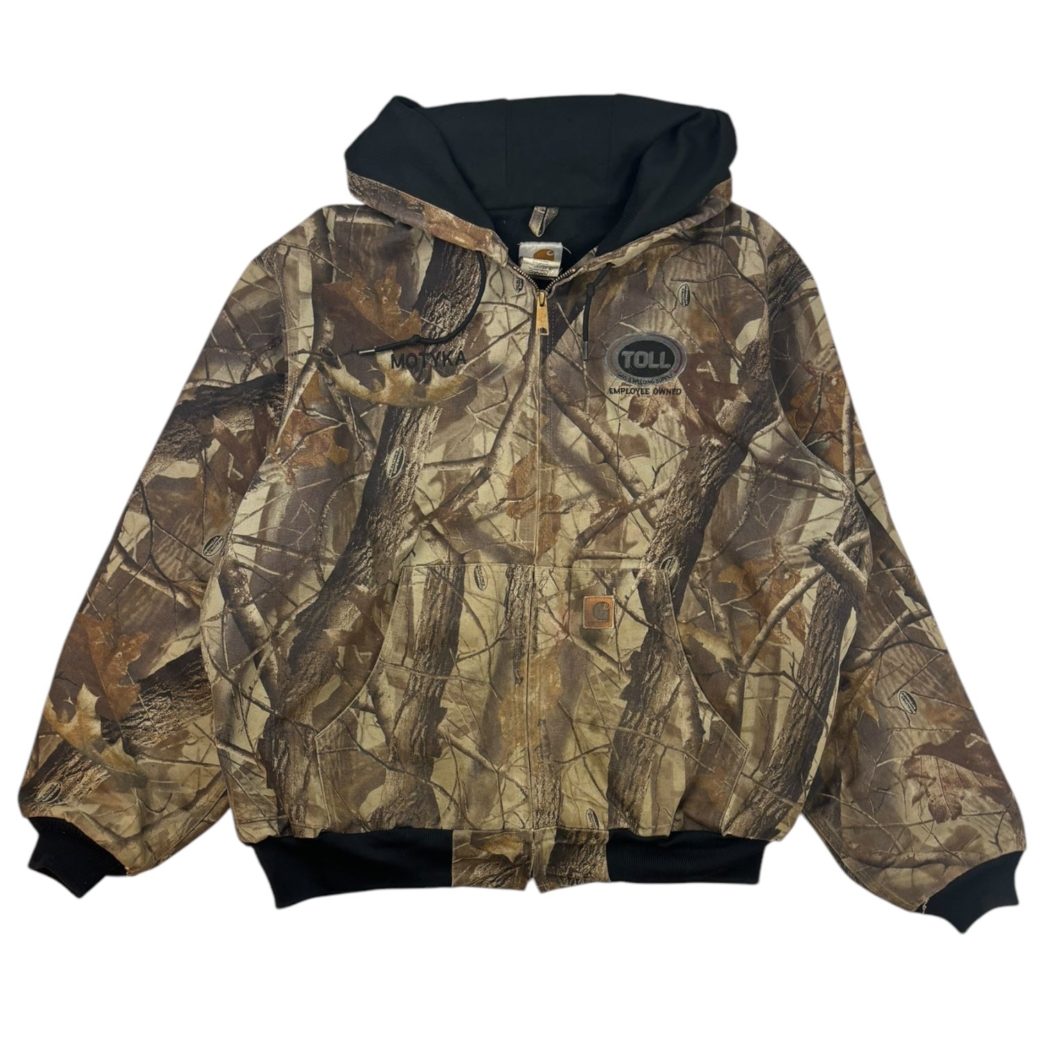 Vintage Carhartt RealTree Camo Hooded Jacket