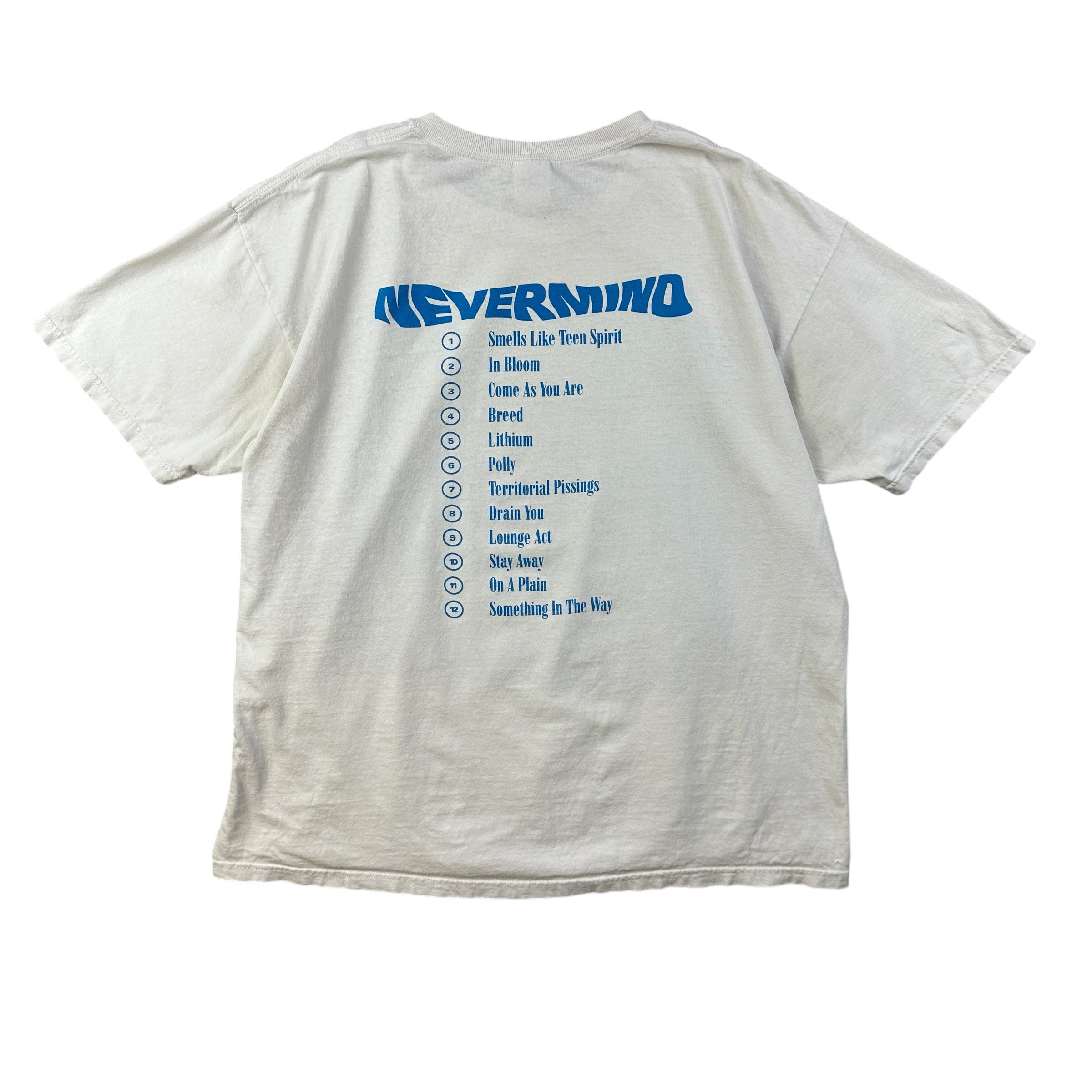 2002 Nirvana Nevermind Tee White