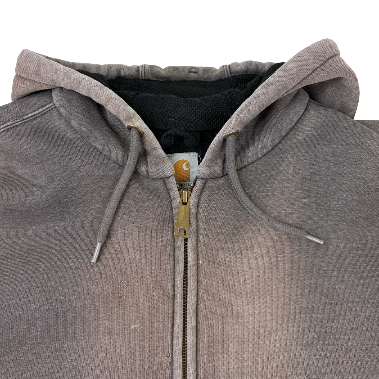 Carhartt Full Zip Thermal Lined Hoodie Grey