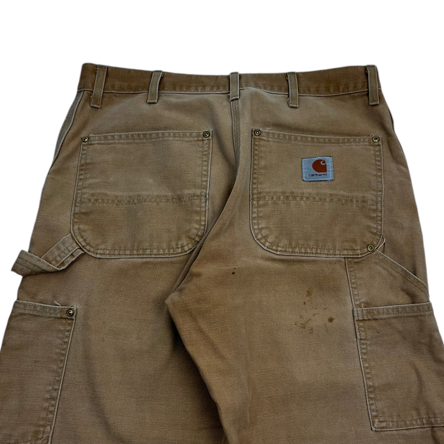 Carhartt Double Knees Paint Splatter Tan