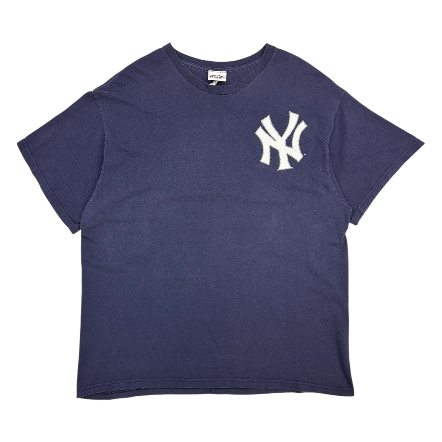 Vintage Majestic Derek Jeter T-Shirt Navy