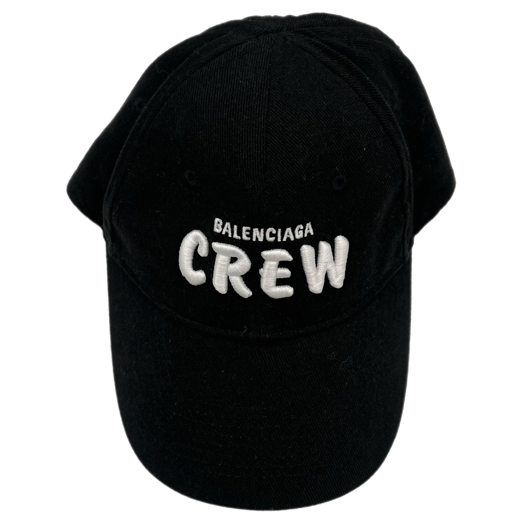 Balenciaga Crew Hat Black