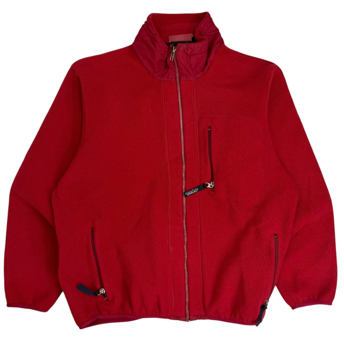 Vintage Patagonia Zip Up Fleece Jacket Red