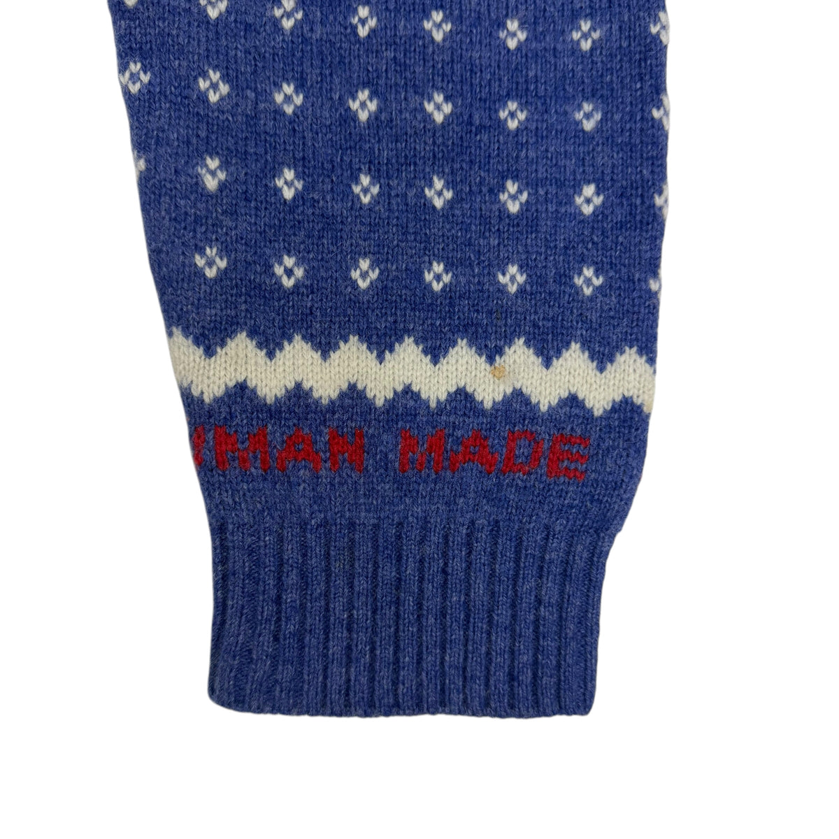 Human Made Nordic Jacquard Knit Sweater Blue