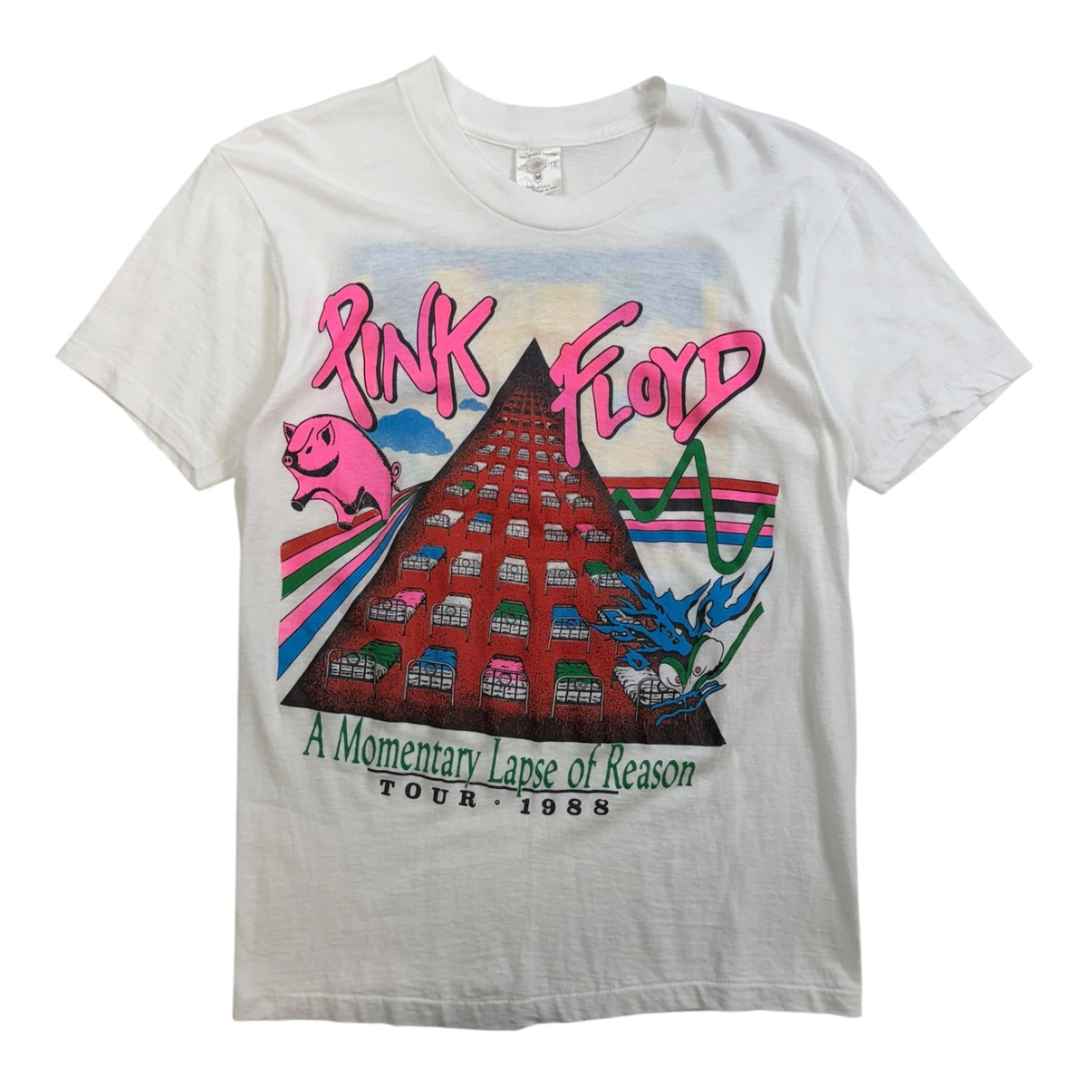 Vintage Pink Floyd Momentary Lapse T-Shirt White