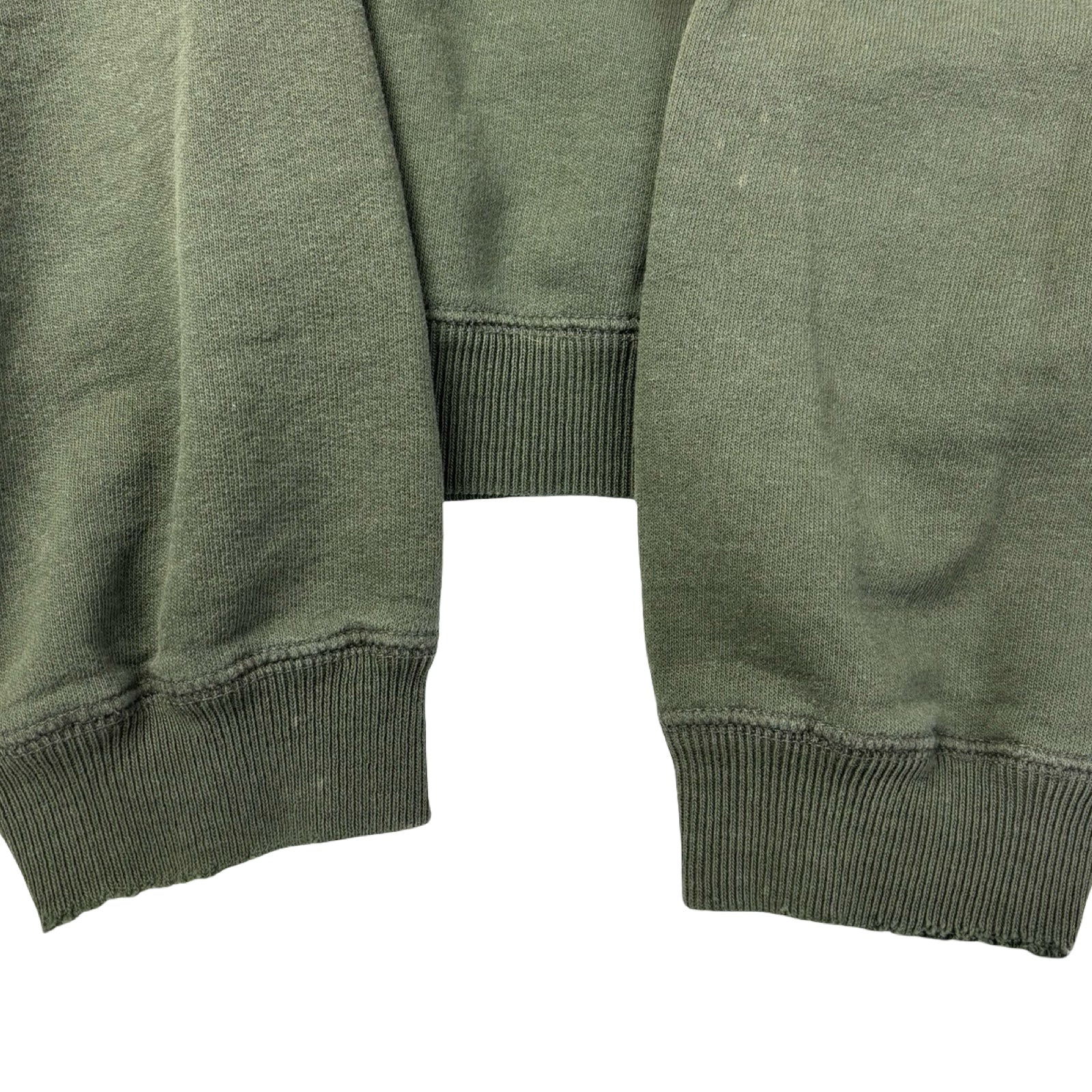 Vintage Club Monaco Crest Crewneck Faded Olive Green