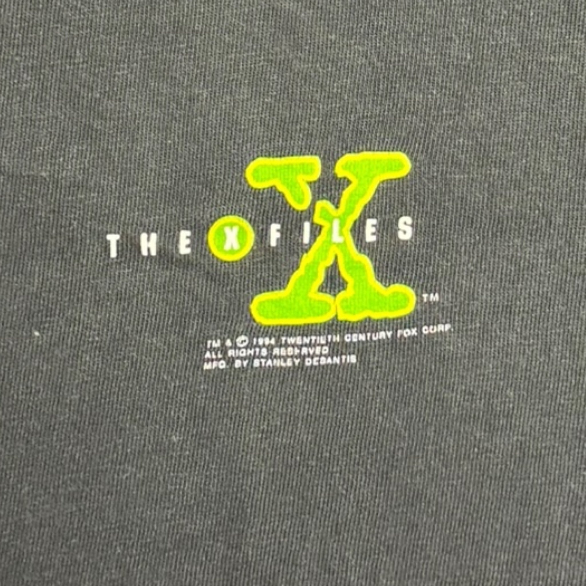 1994 X-Files Stanley Desantis TV Promo T-Shirt