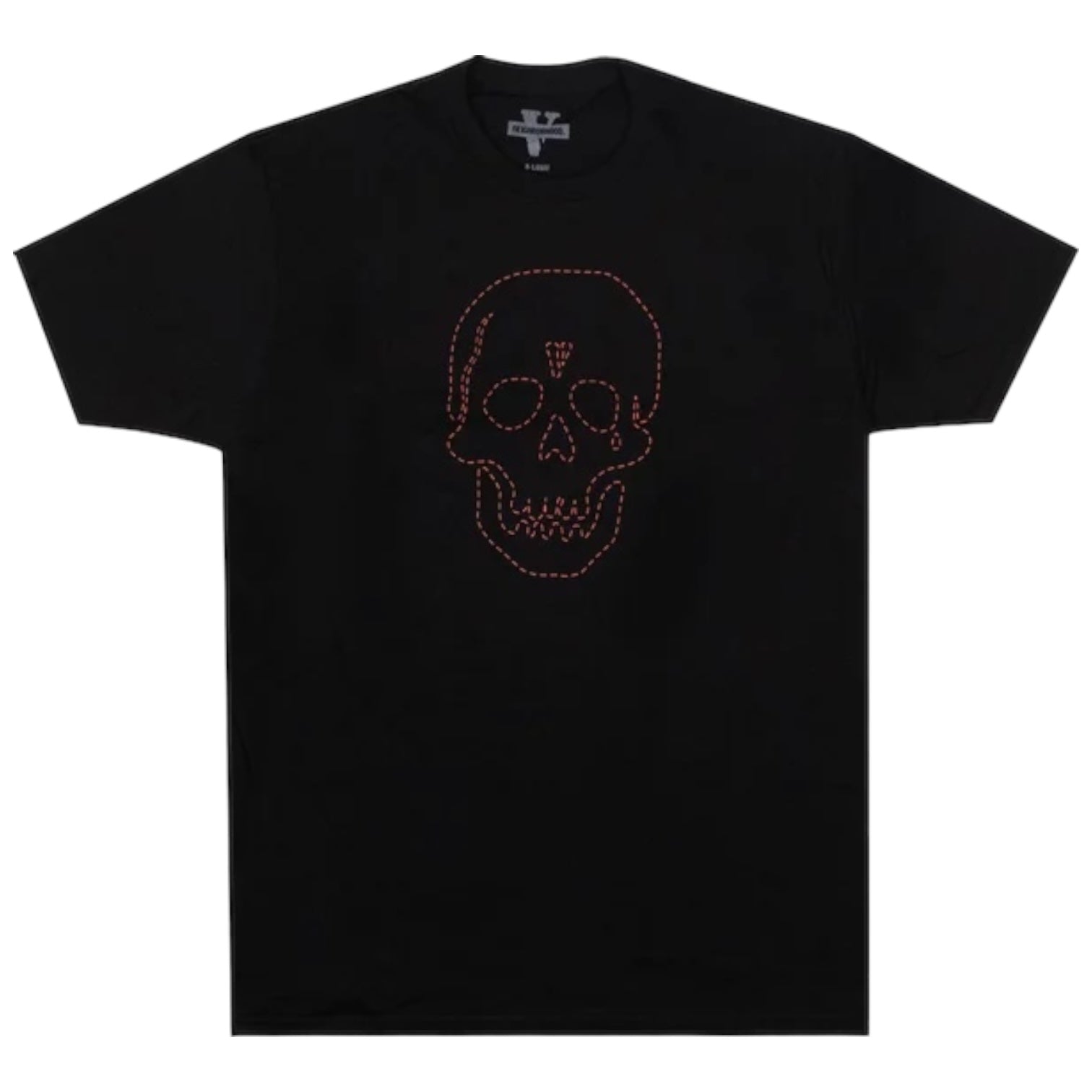 Vlone x Neighbourhood Skull T-Shirt Black/Red