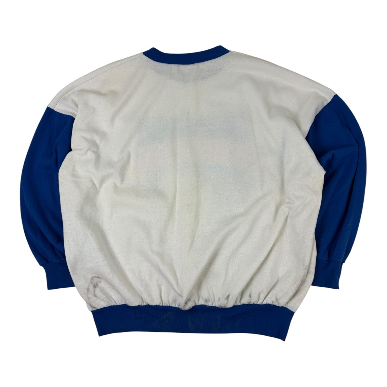Vintage Bolt Ski Country E Pluribus Powder Crewneck Blue/White