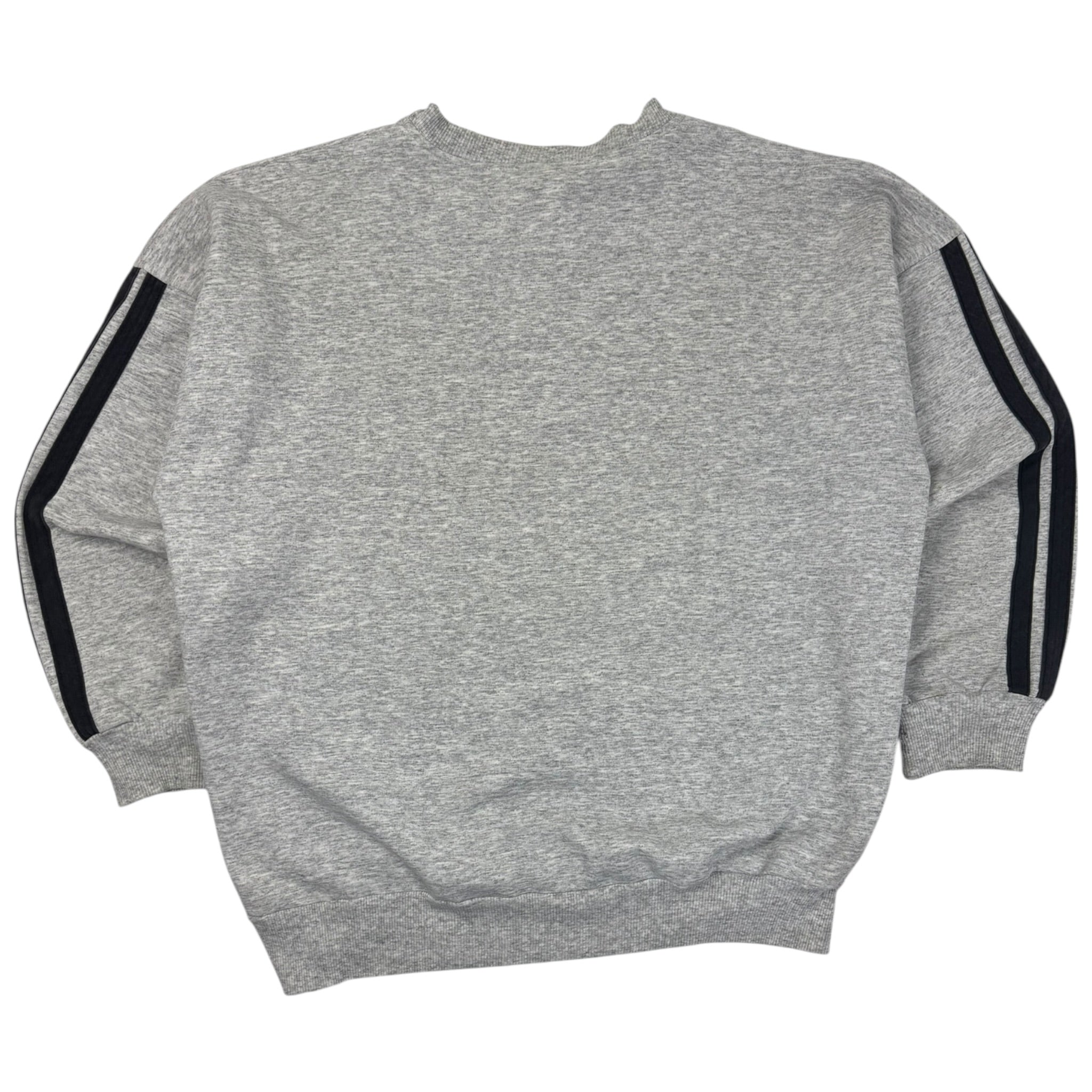 Vintage Adidas Three Stripe Sleeves Crewneck