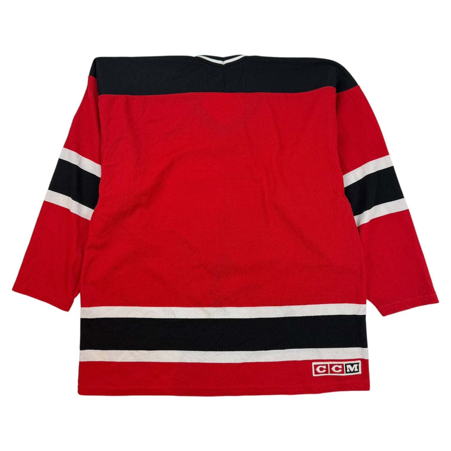 Vintage New Jersey Devils Hockey Jersey Red