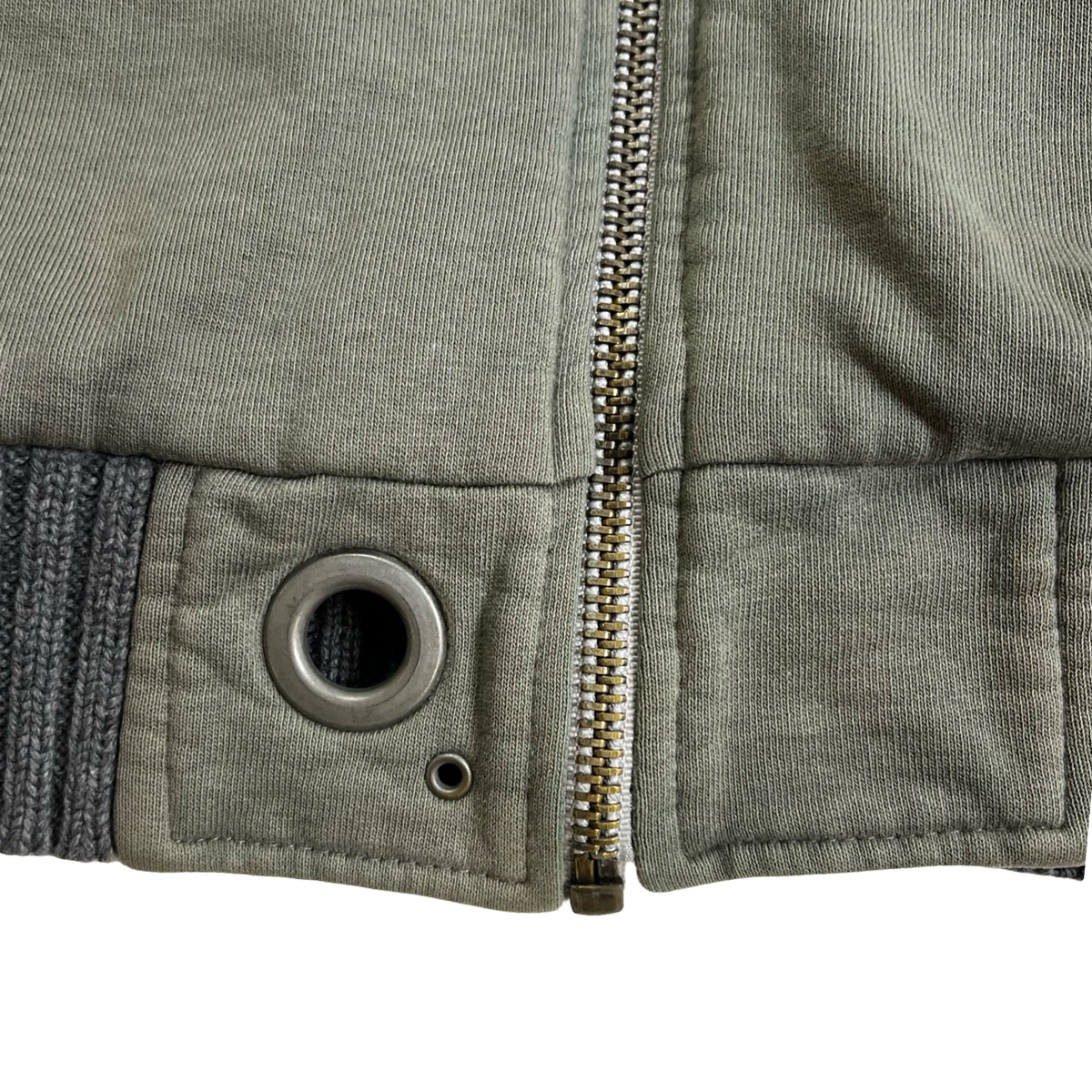 Vintage Y2K Énergie Faux Fur Zip Up Sweatshirt Bomber Jacket