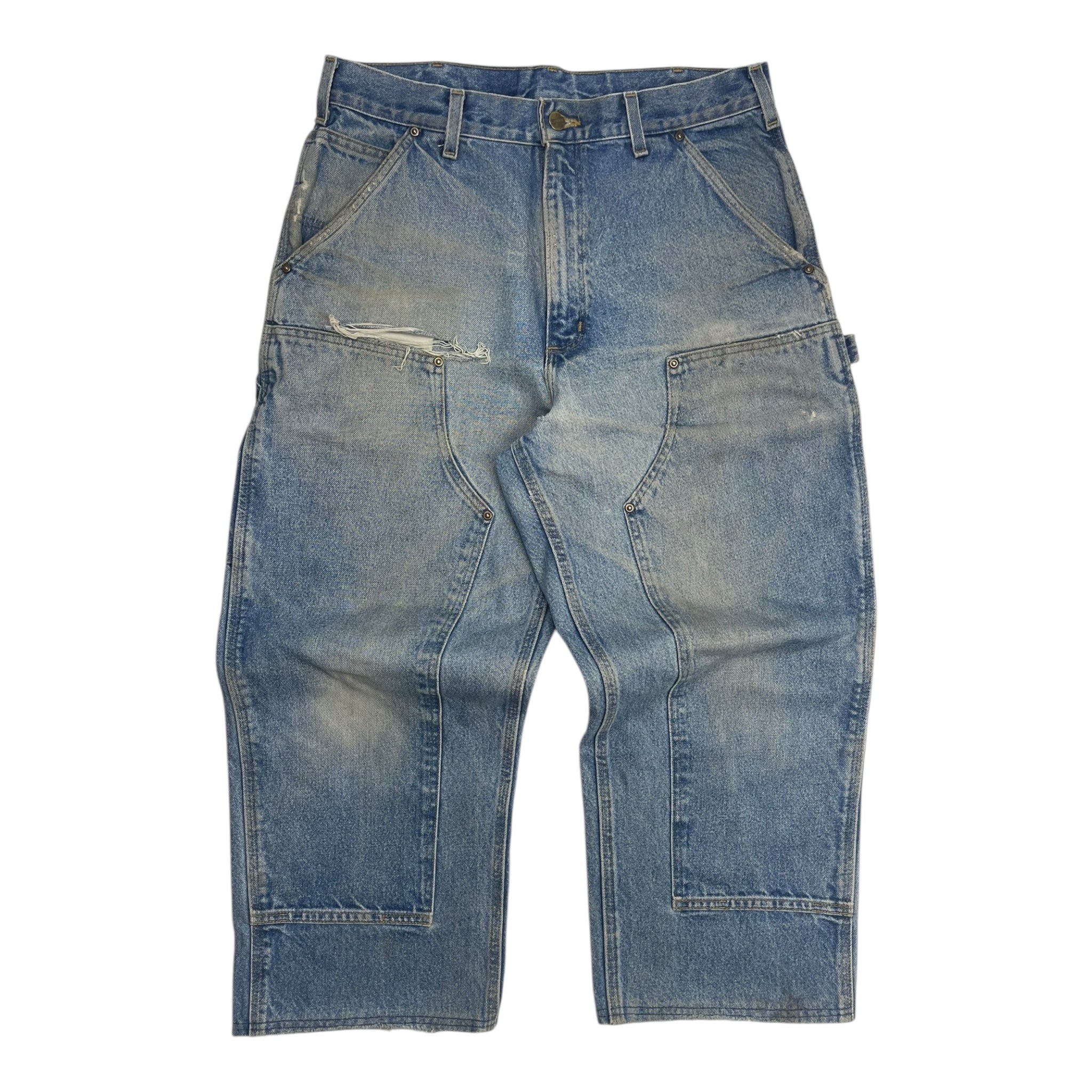 Vintage Carhartt Denim Double Knee Bottoms