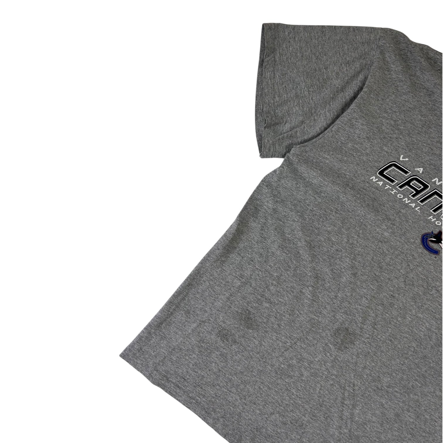 Vintage Vancouver Canucks T-Shirt Grey