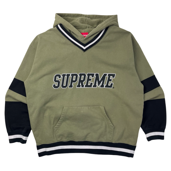 Supreme Hockey Hooded Sweatshirt Light Olve