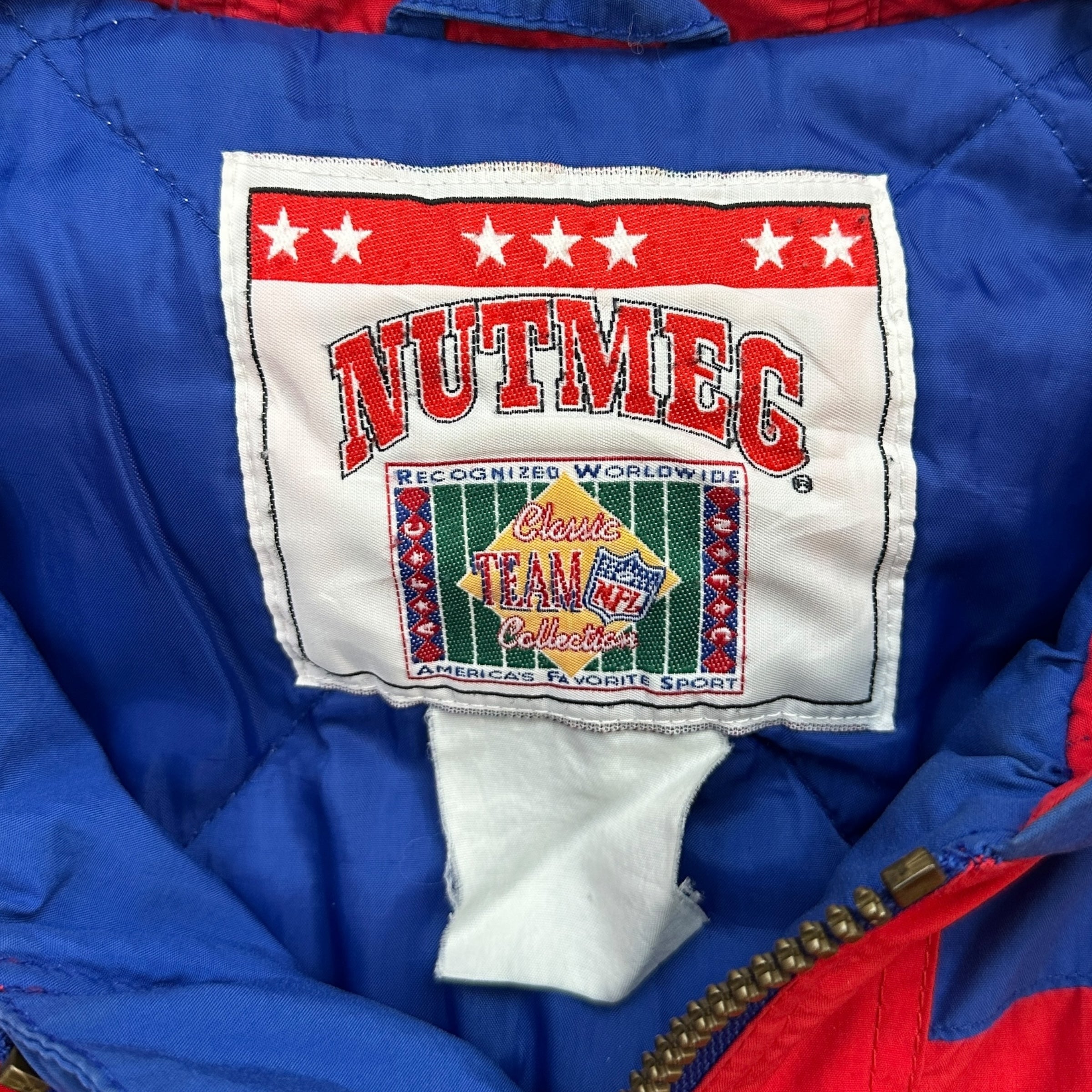 Vintage Nutmeg New York Giants Insulated Coaches Jacket
