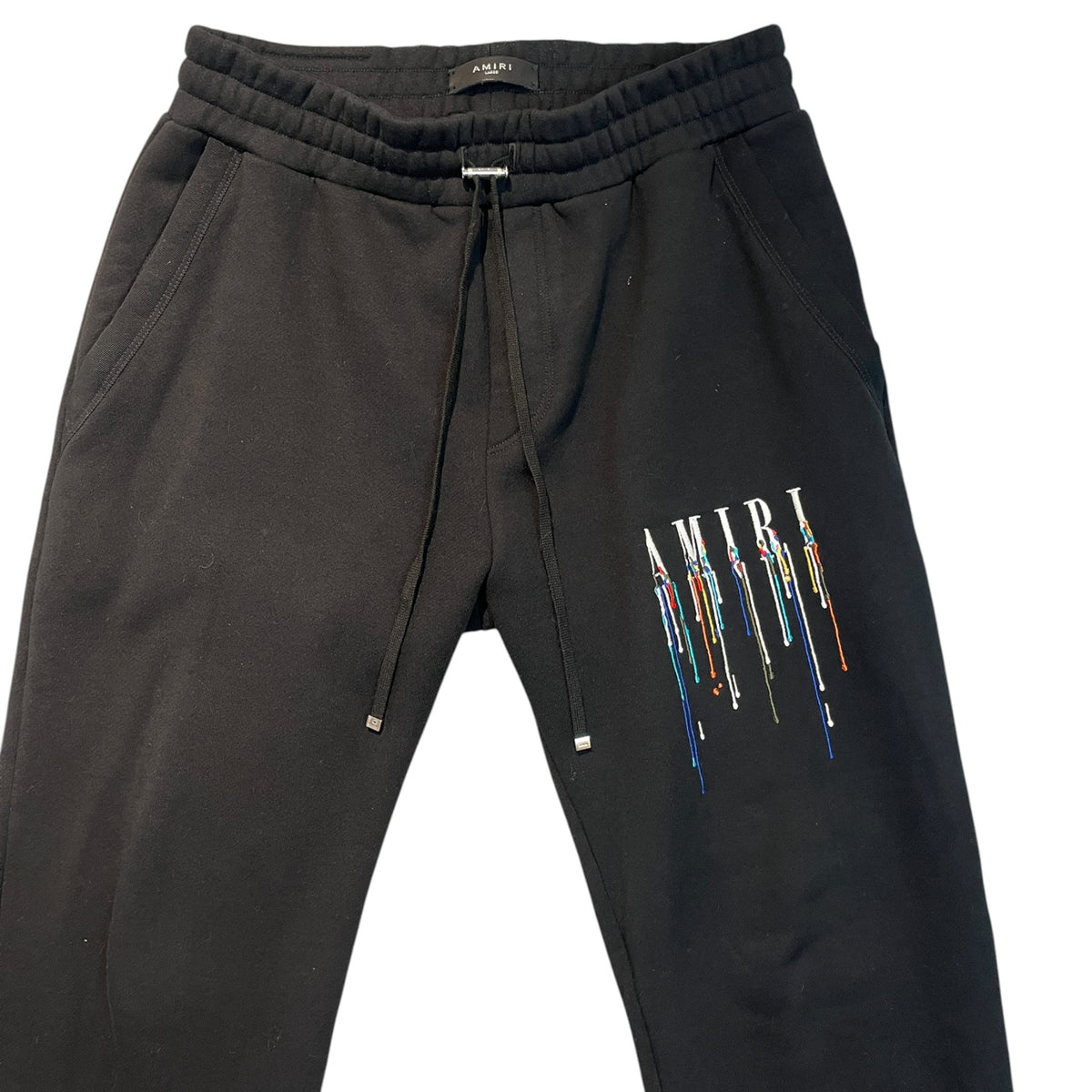 AMIRI Core Logo Paint Drip Sweatpants