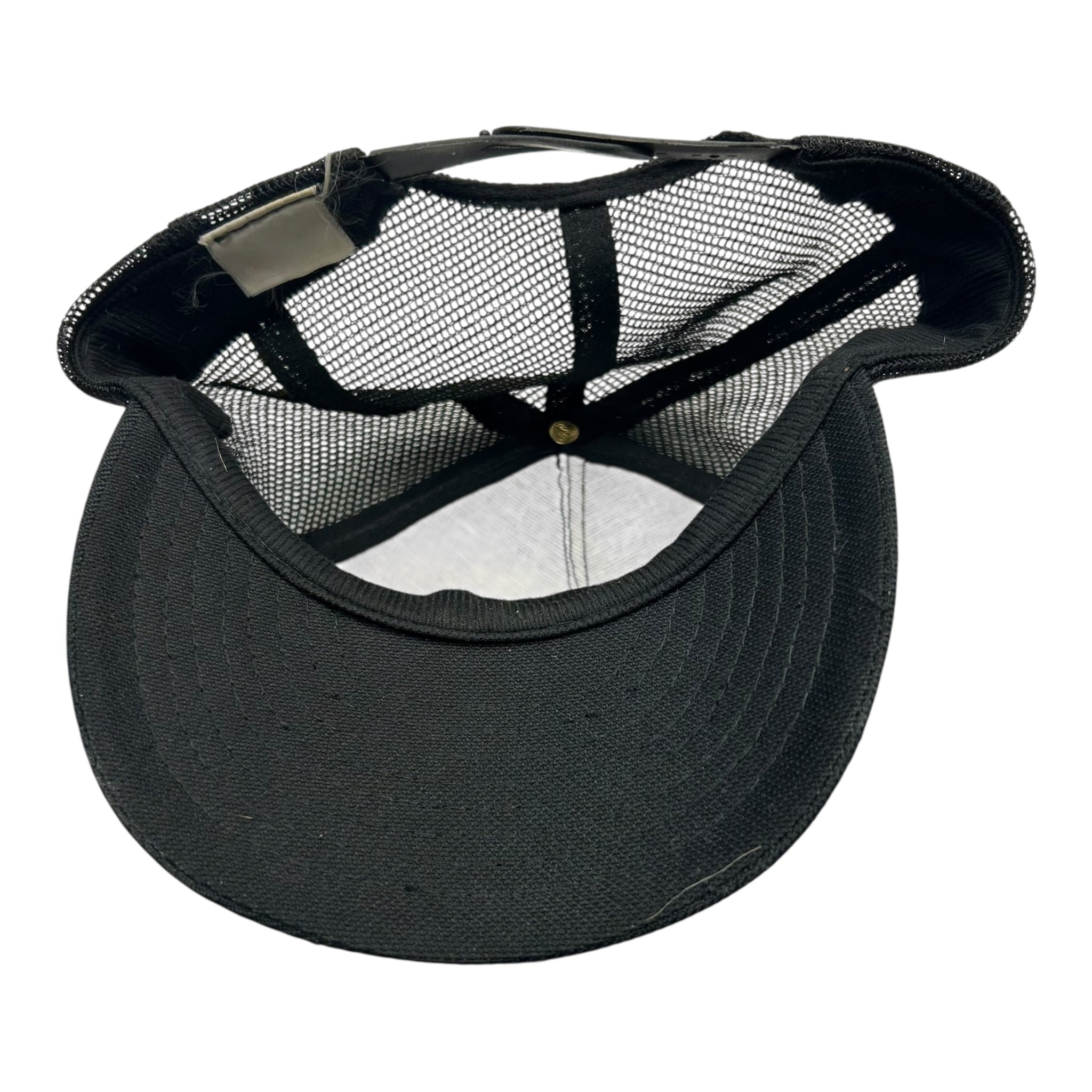 Vintage Oakland Raiders Trucker Hat Black