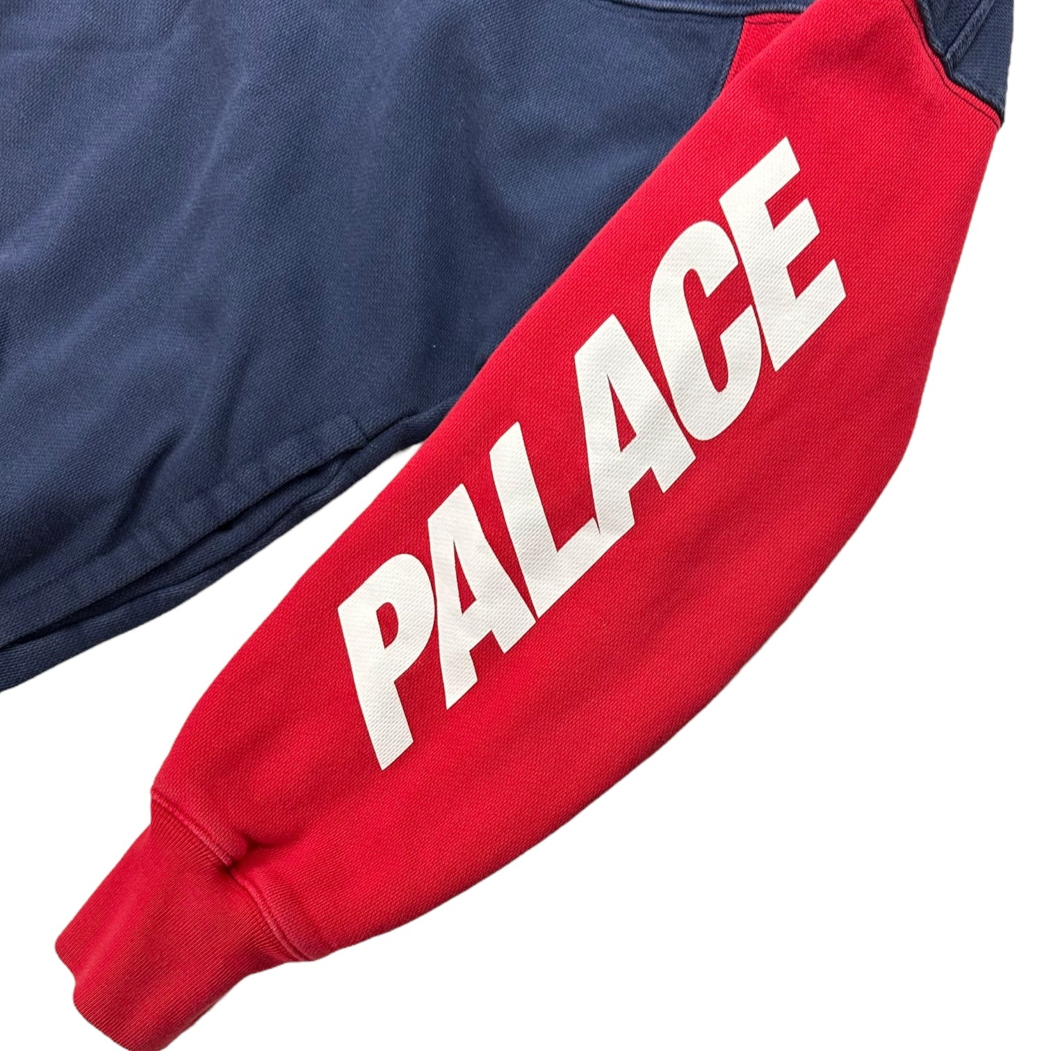 Palace Metric Hoodie Blue/Red