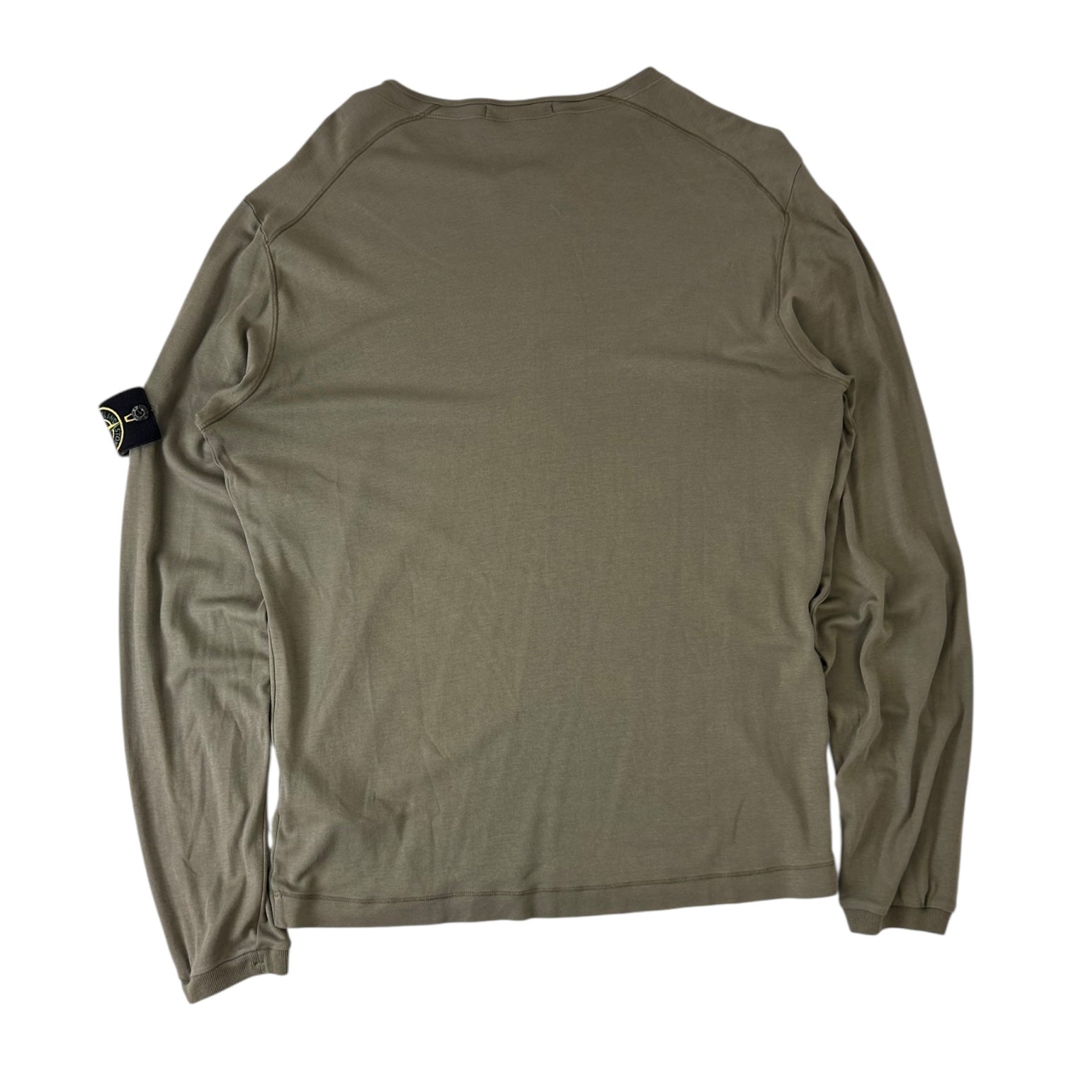 Stone Island Long Sleeve Shirt Olive