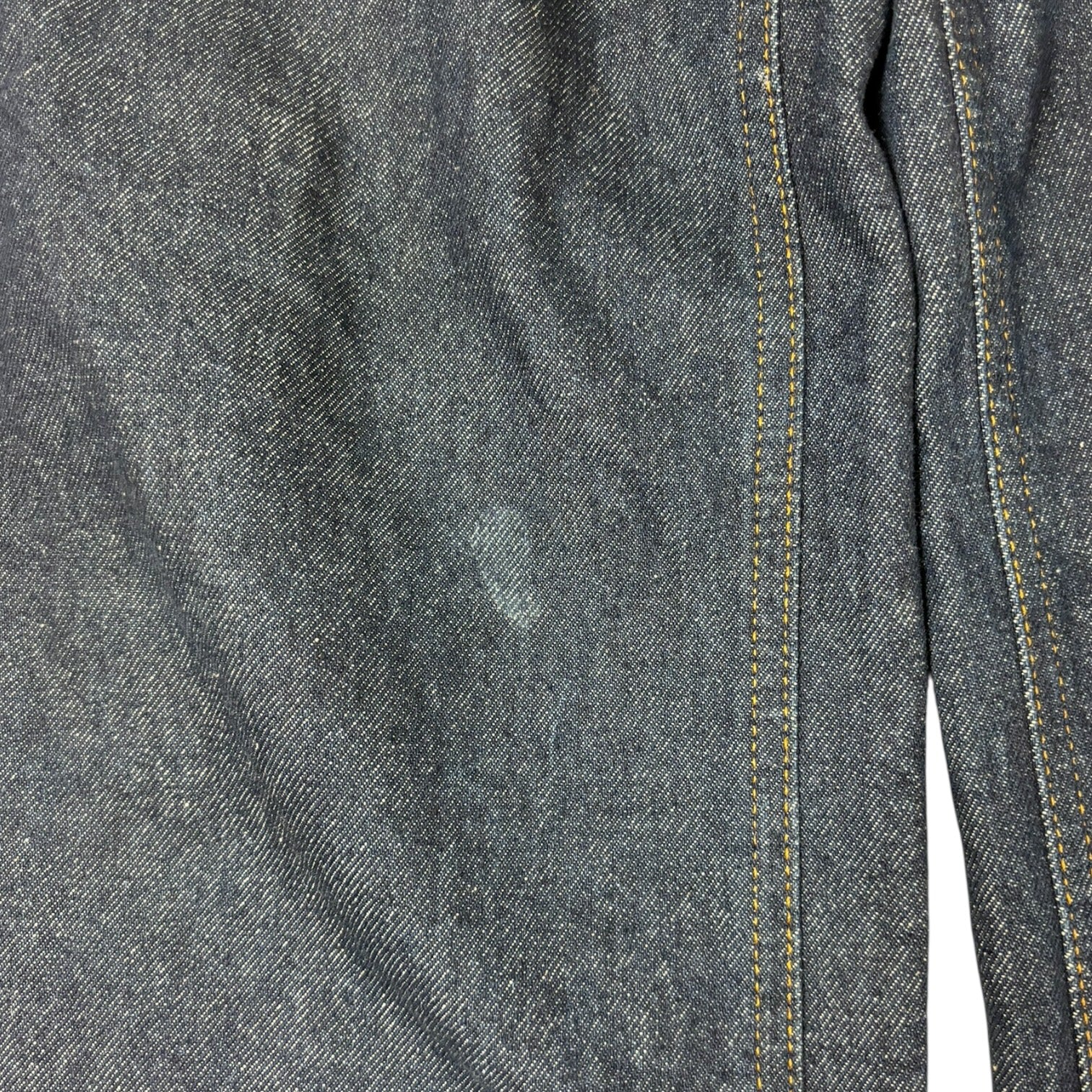 Pearled Ivory 1211 Washed Indigo Wide-Leg Jean