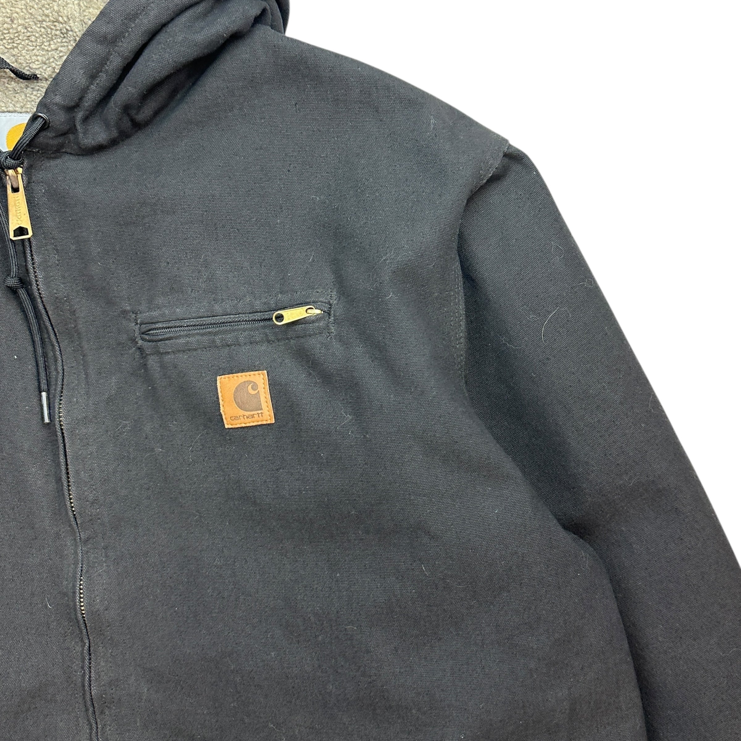 Vintage Carhartt Sierra Sherpa Lined Jacket Black