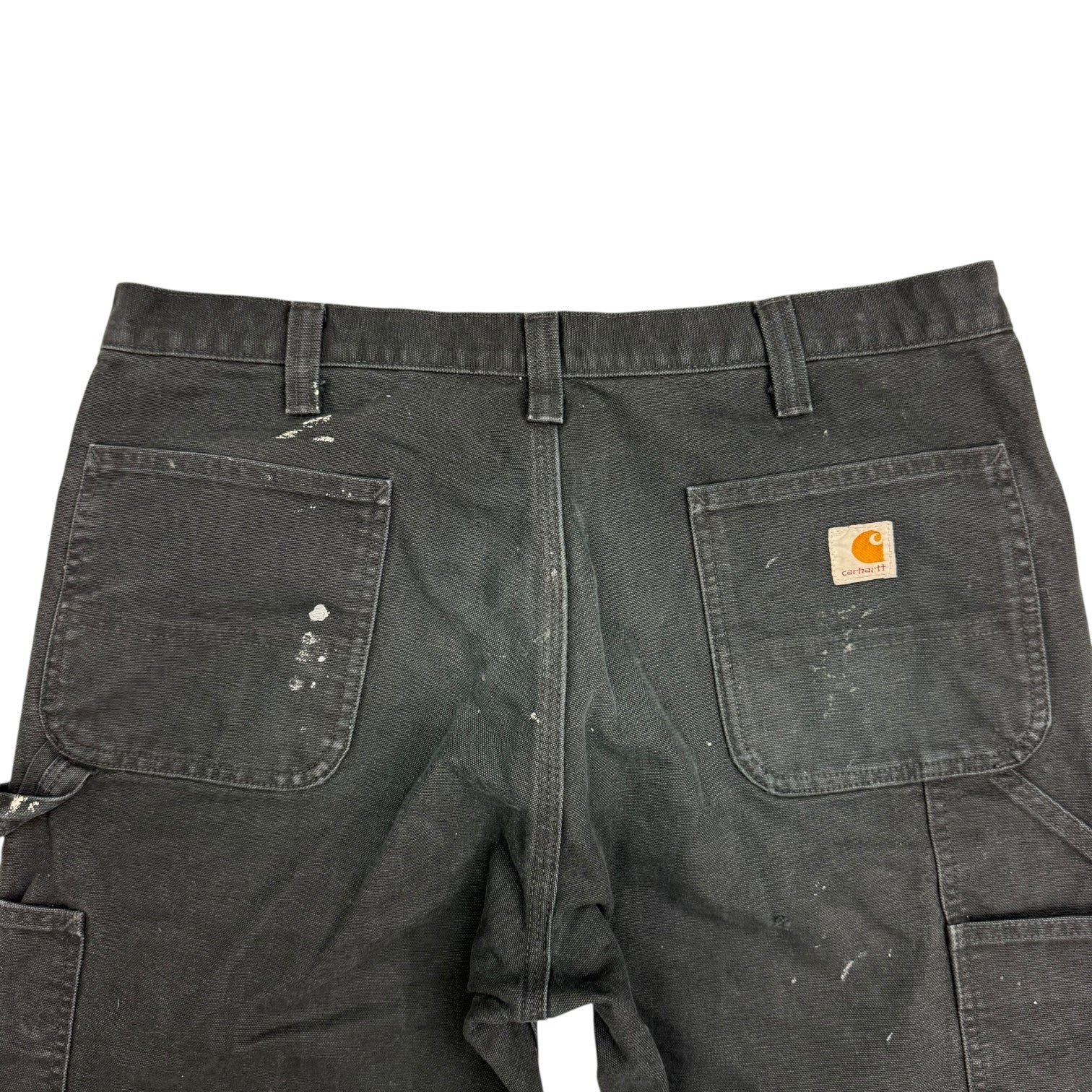 Vintage Carhartt Double Knee Cargo Pants Black