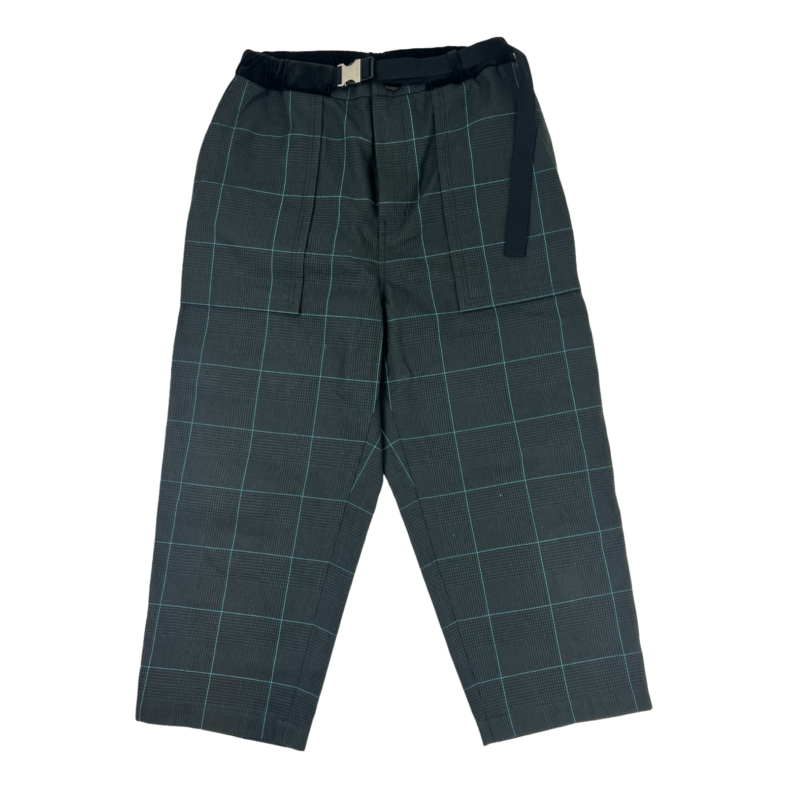 Sacai Glen Grid Tactical Buckle Utiltarian Pant