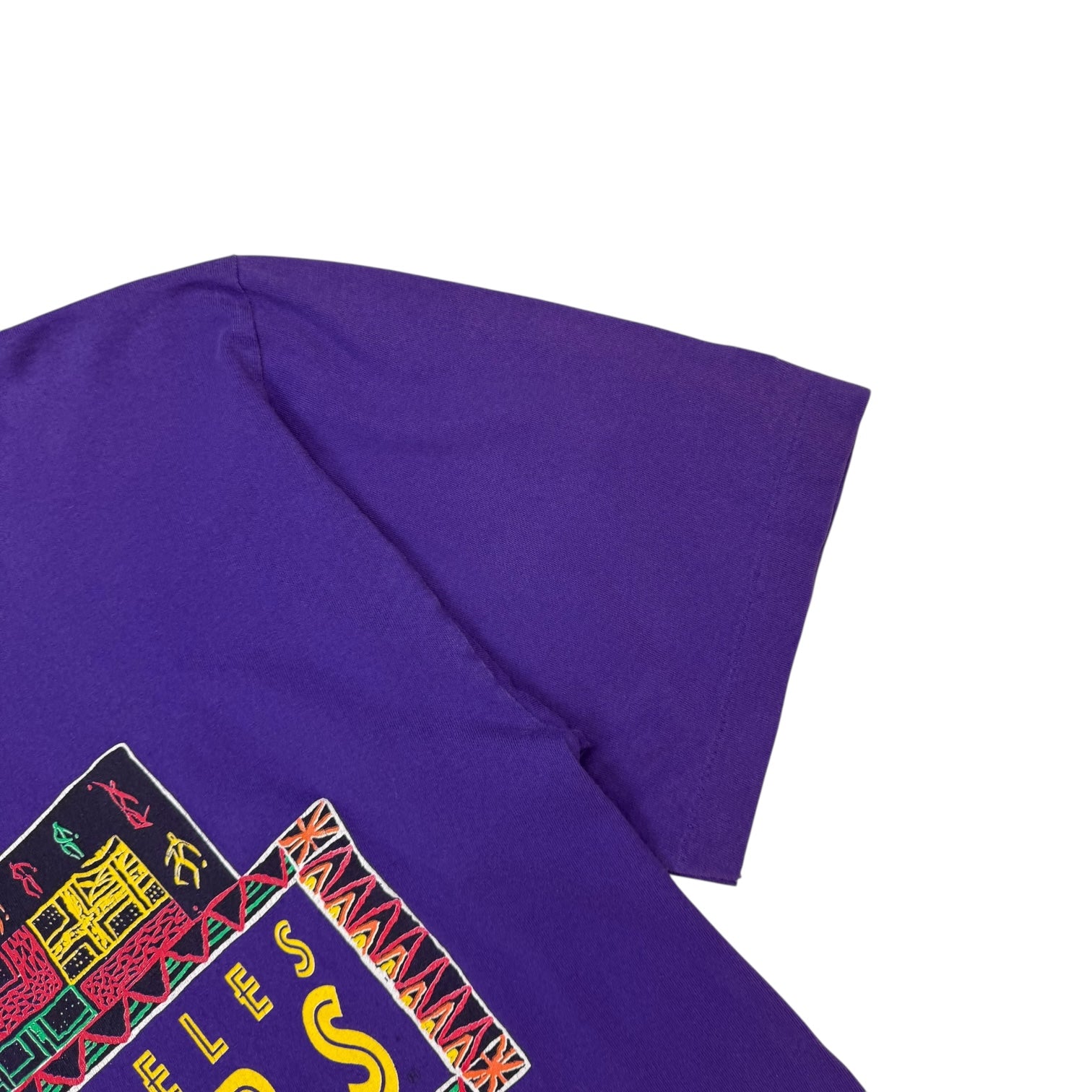 Vintage Los Angeles Lakers Tee Purple