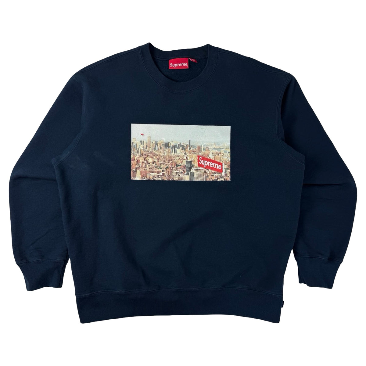 Supreme Aerial Crewneck Navy