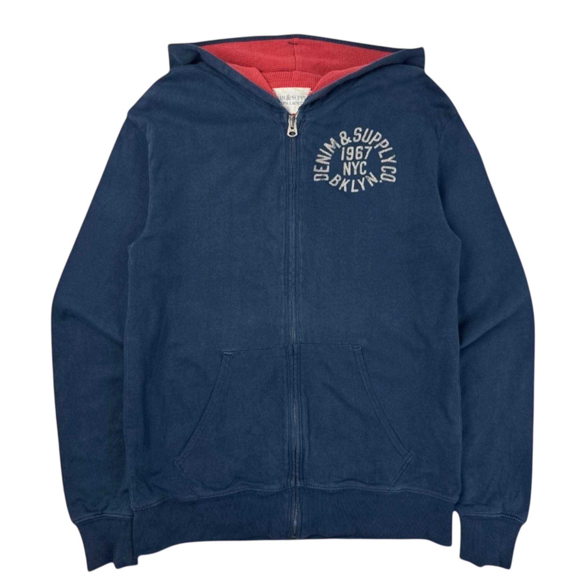 Vintage Polo Ralph Lauren Thermal Lined Zip Hoodie