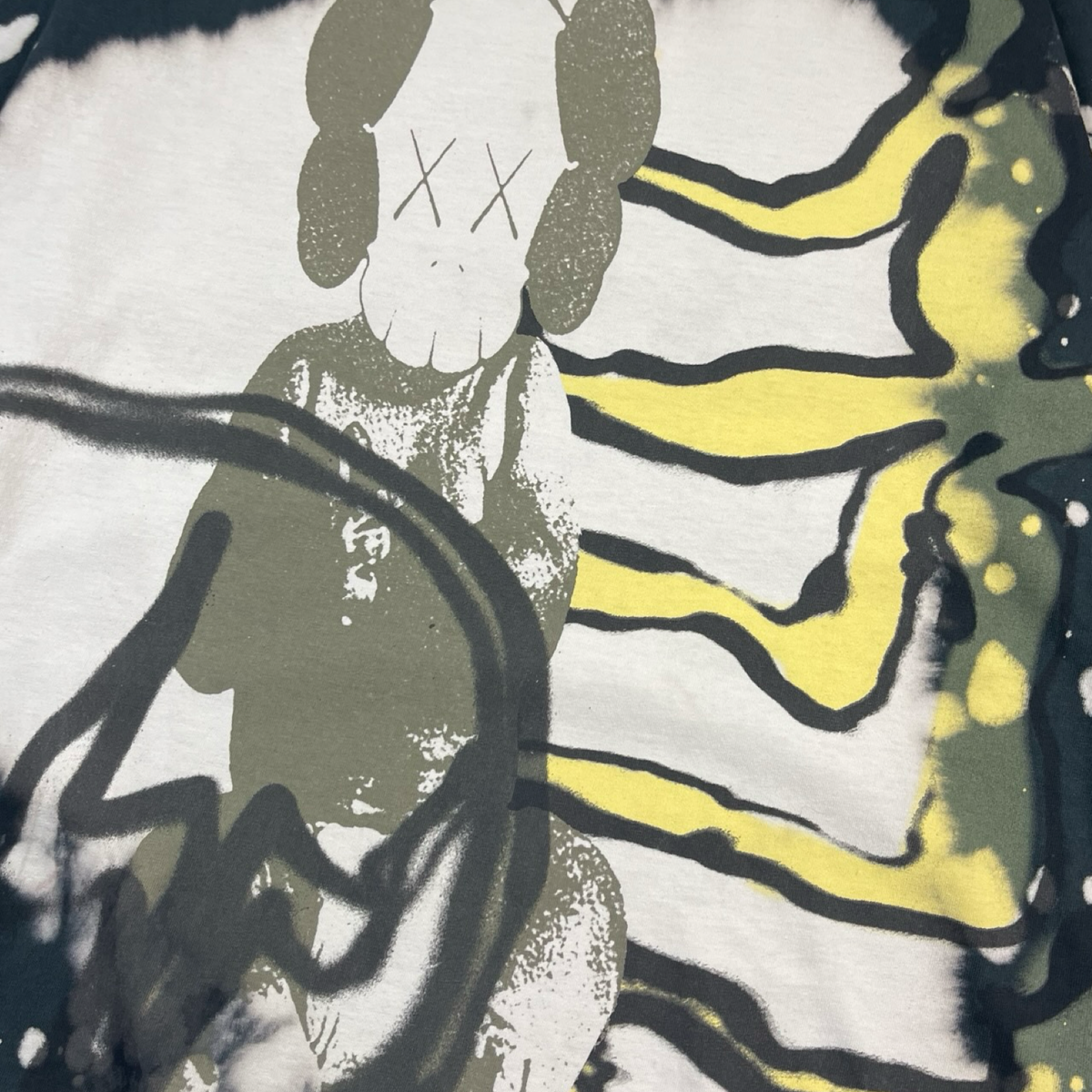Travis Scott Cactus Jack + Kaws For Fragment L/S T-Shirt Multi Grey