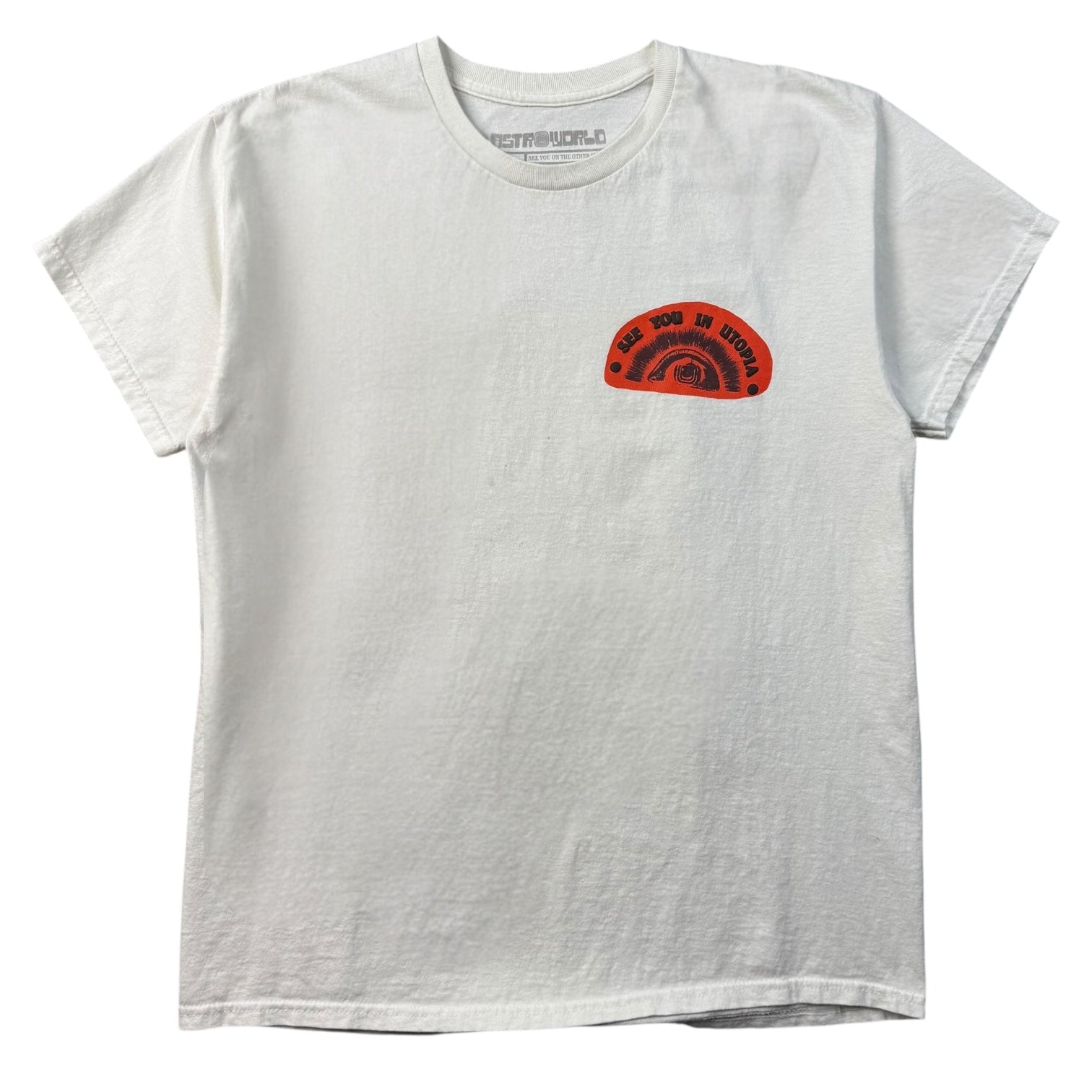 Travis Scott Astroworld ‘See You In Utopia’ Tee White