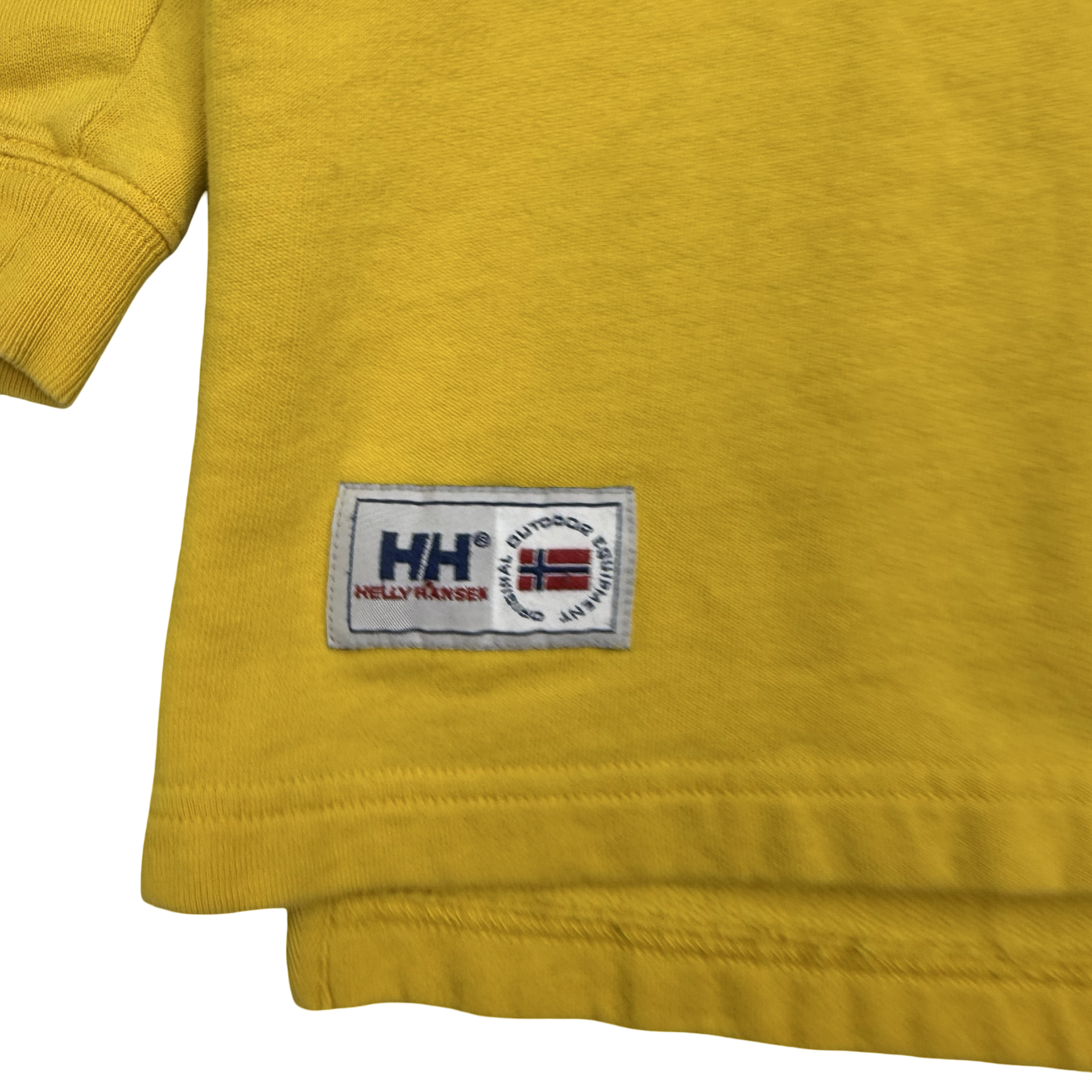 Vintage Helly Hansen Quarter Zip Yellow