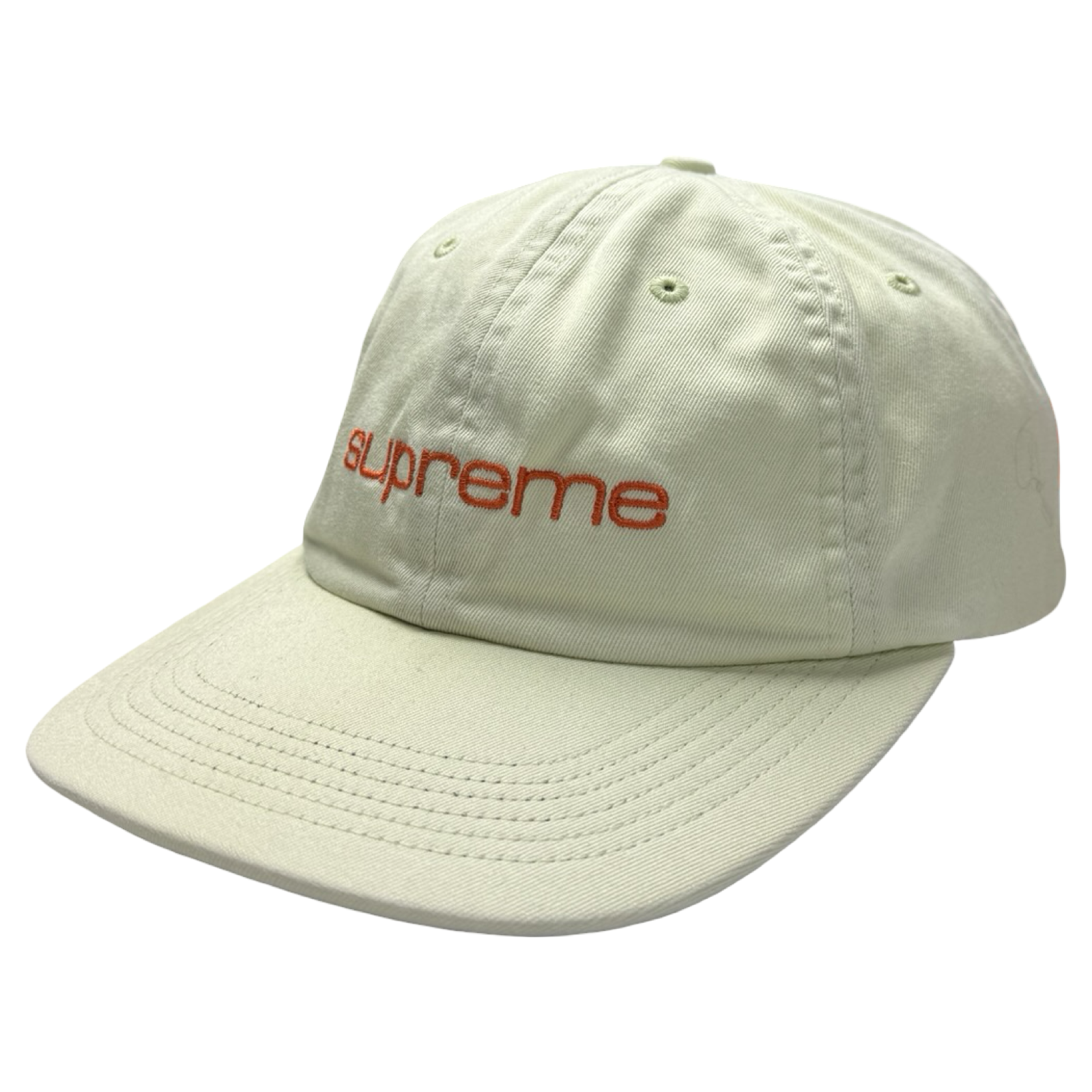 Supreme Compact Logo 6-Panel Spellout Hat