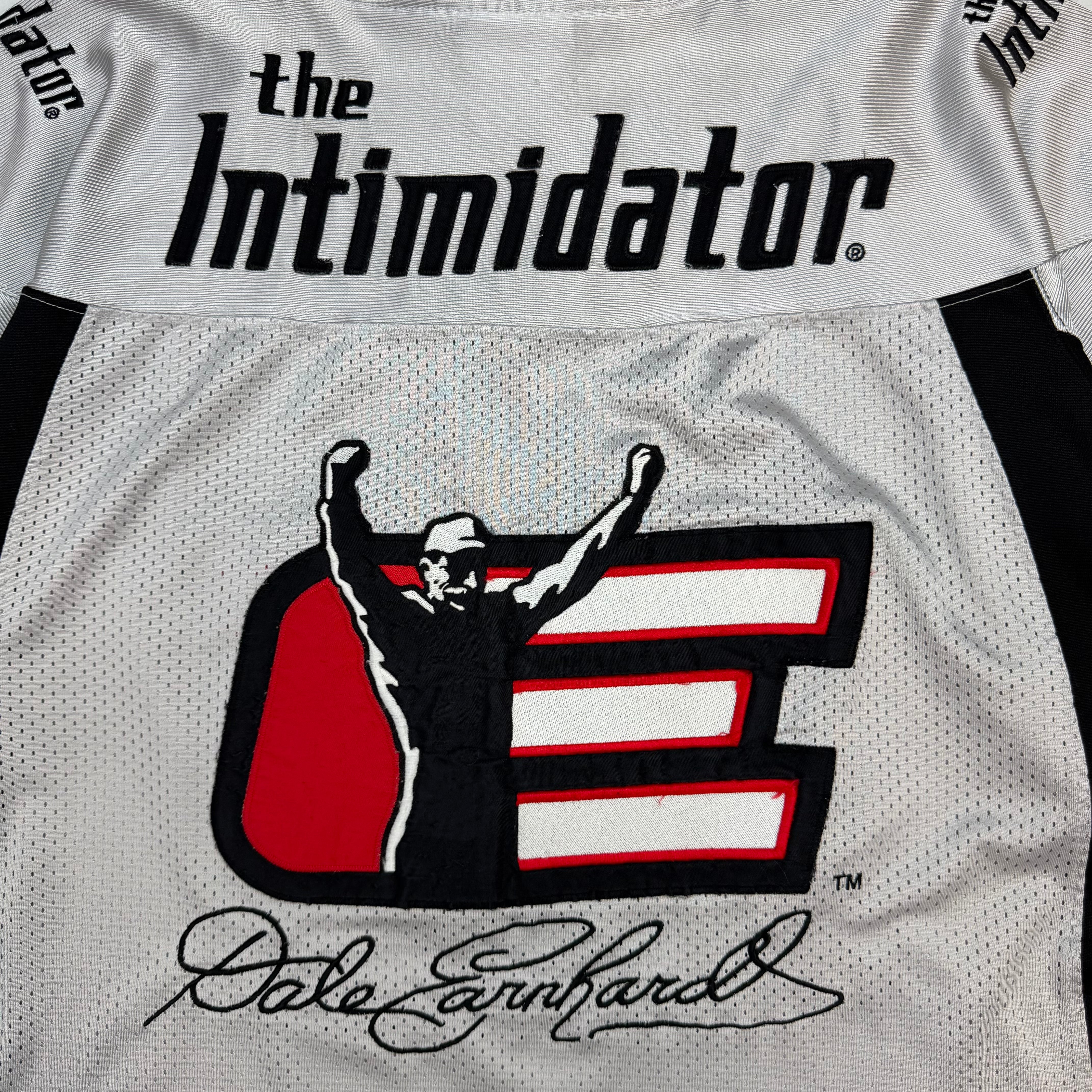 Vintage Chase Authentics Dale Earnhardt NASCAR Jersey Grey