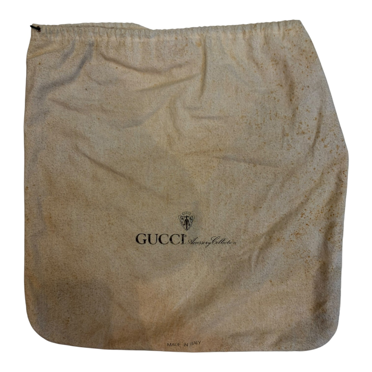 Vintage Gucci GG Supreme Canvas and Leather Shoulder/Crossbody Bag Brown/Beige